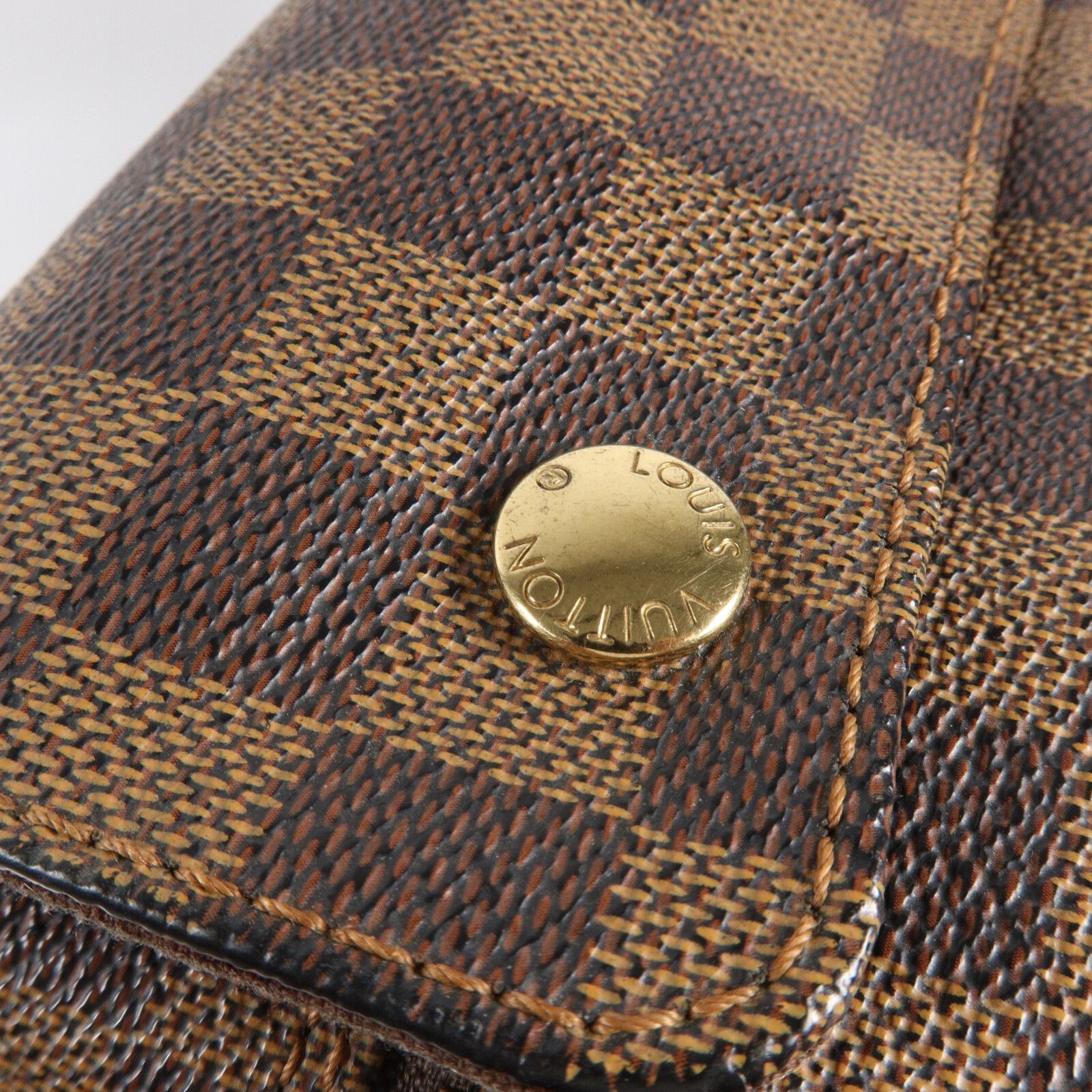 Damier Naviglio Shoulder Bag Brown Shoulder Bag N 45255 — view 10