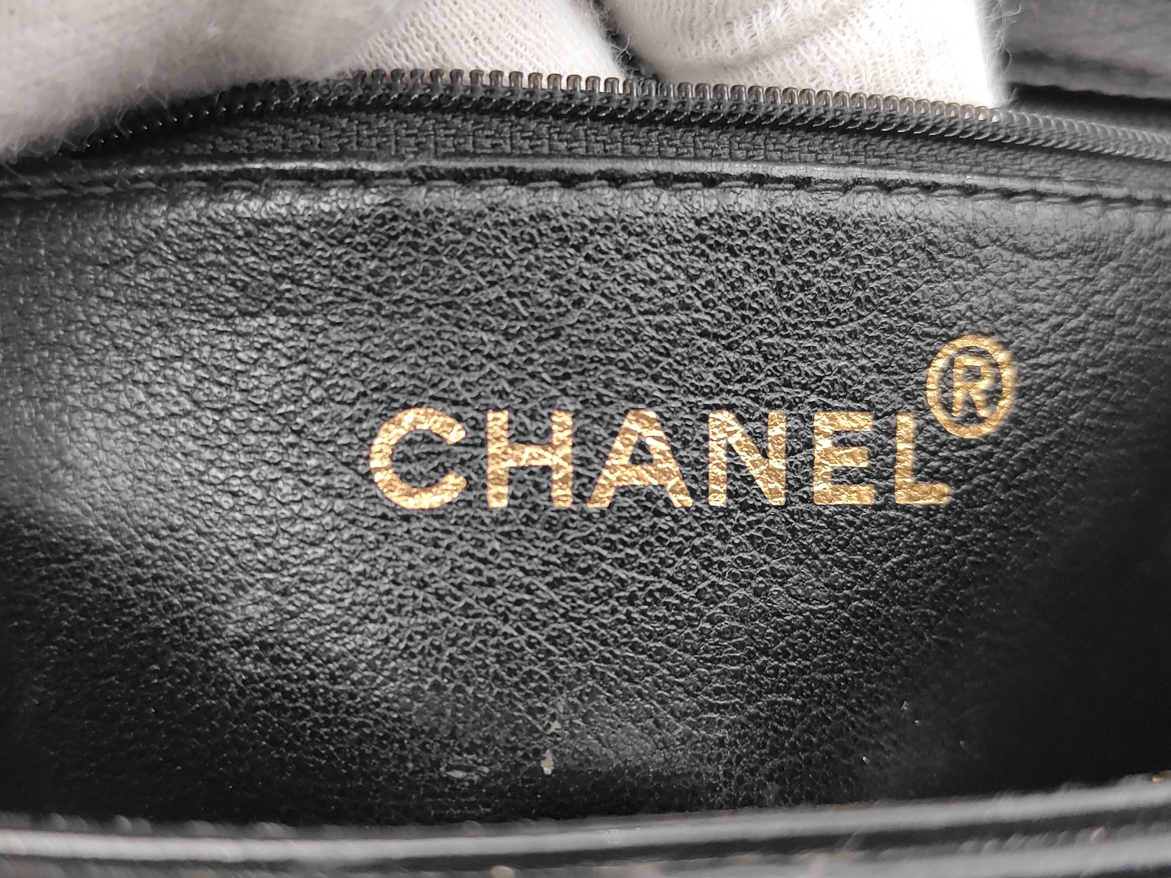 Matelassé Reissue Tote Bag, Patent Leather, Black, Gold Hardware, with original seal, serial number 4, 4981759. — view 11