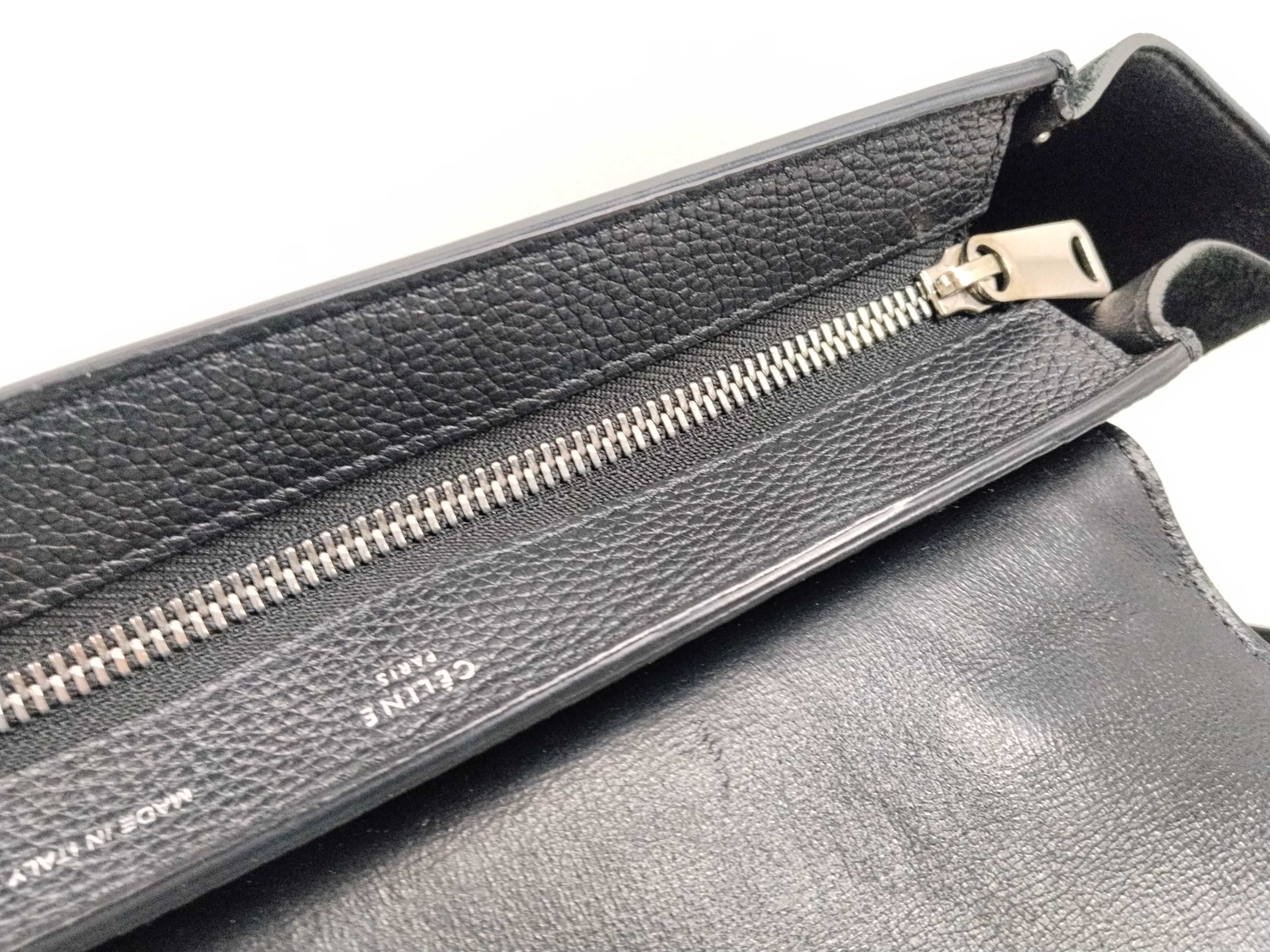 FR - Trapeze Leather & Suede 2-Way Handbag Black — view 11