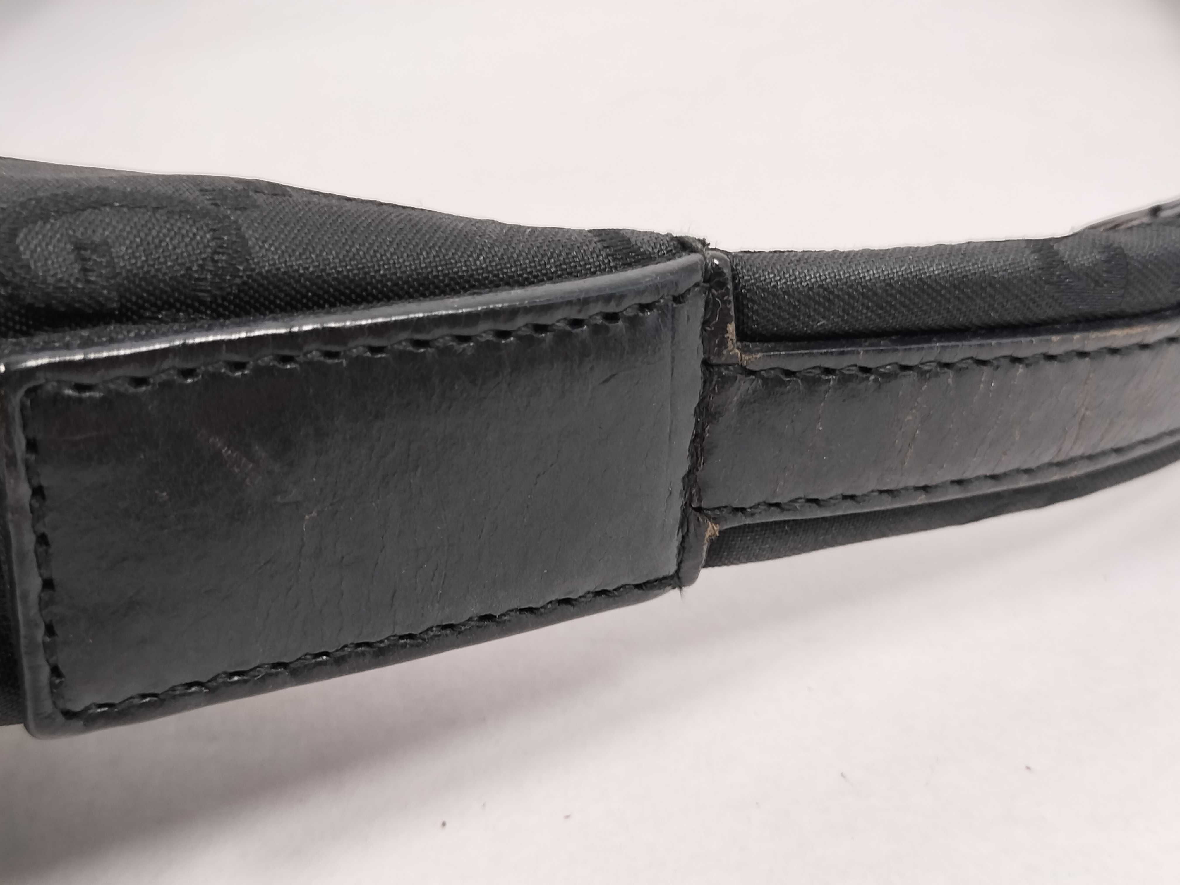 GG Nylon One-Shoulder Bag, Black — view 5
