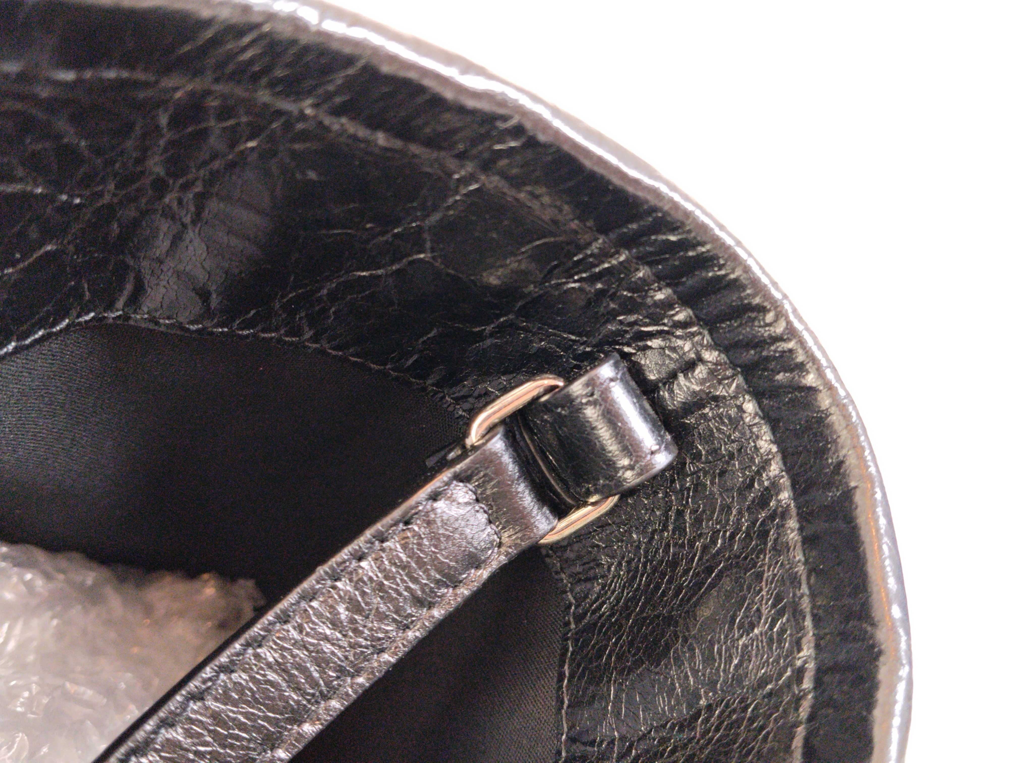 Leather 2-Way Handbag Black 672983 Handbag — view 7