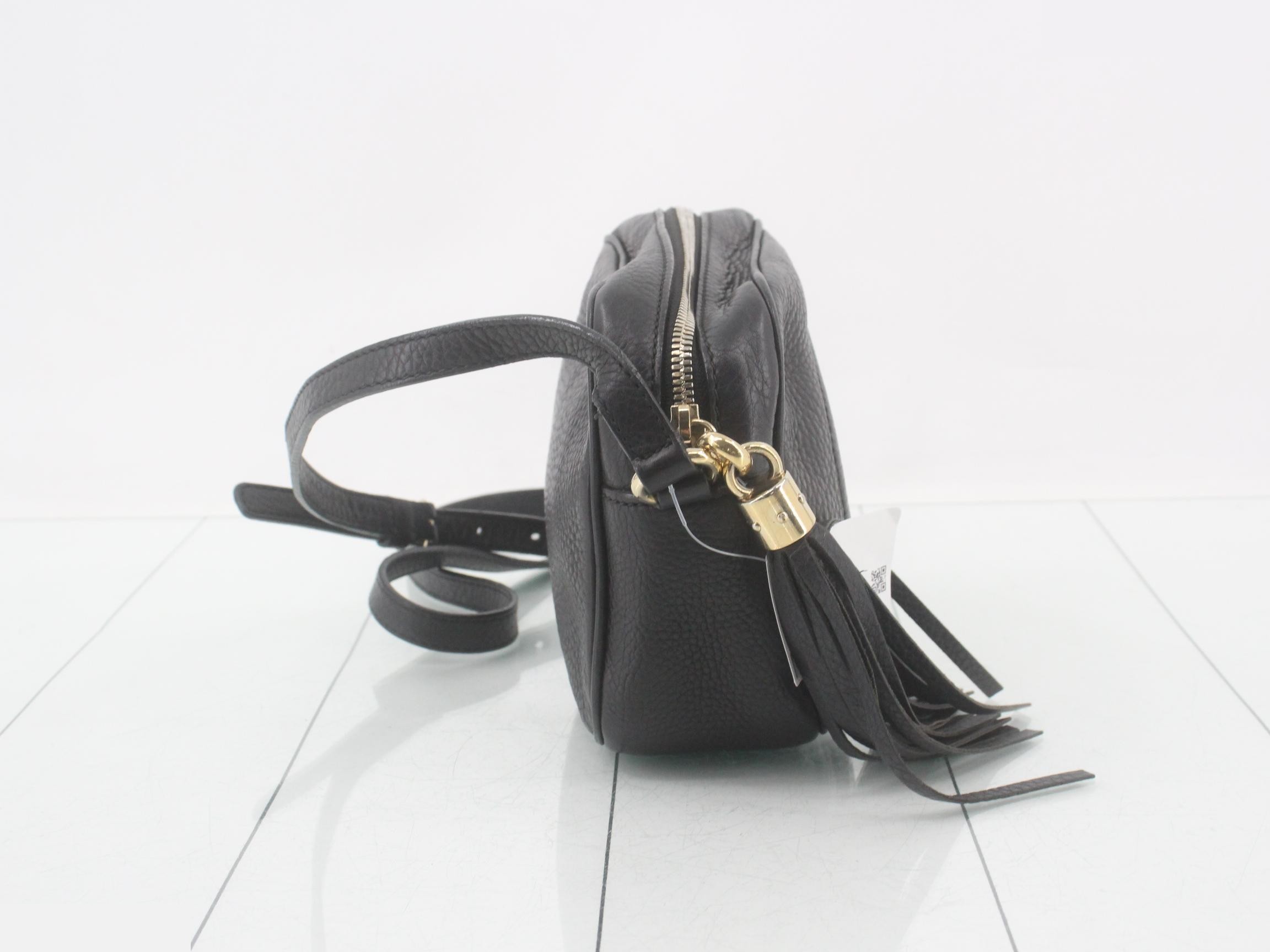 Soho Disco Camera Bag, Black, Charm — view 4