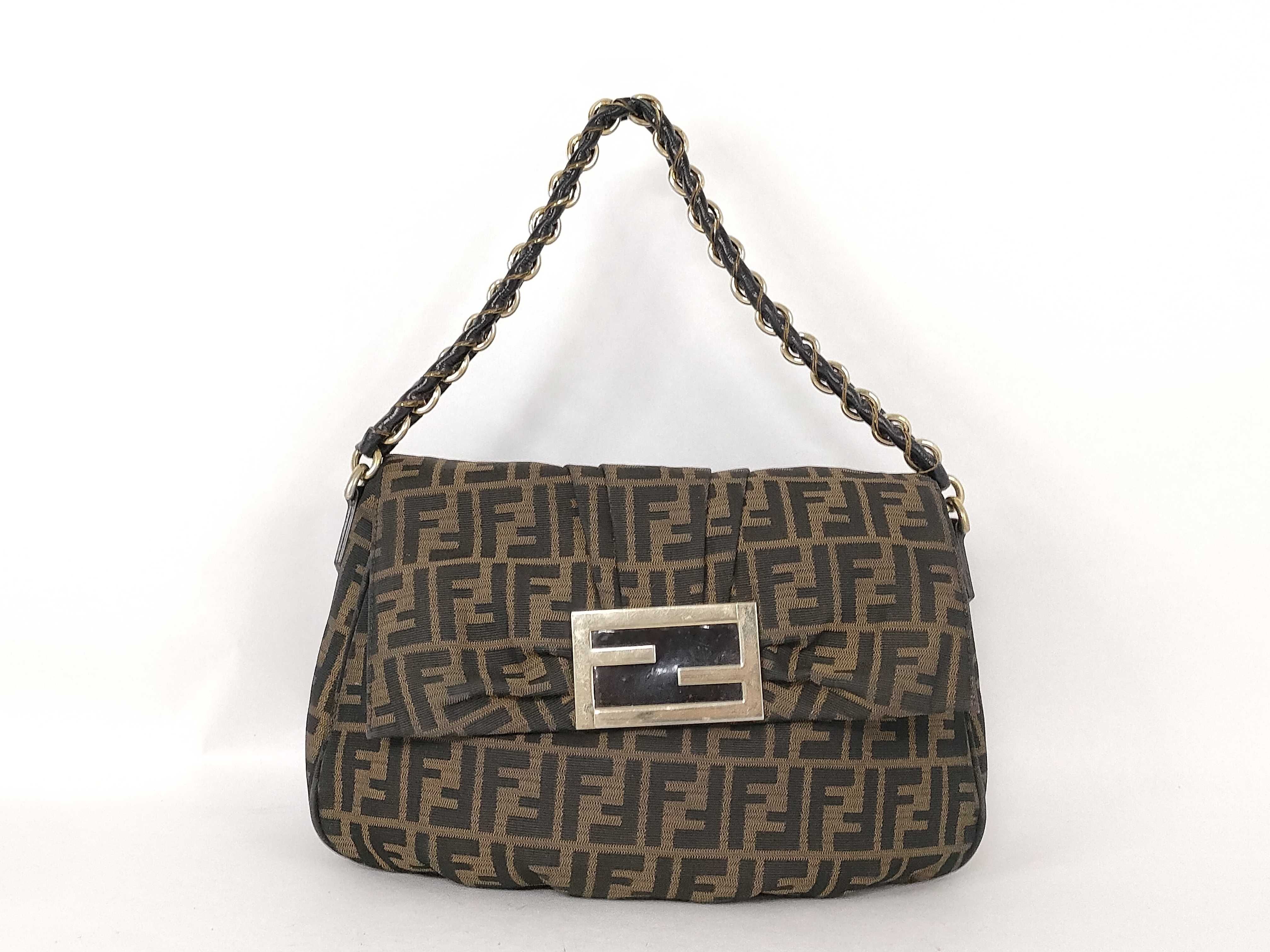 Zucca pattern Fendi shoulder bag