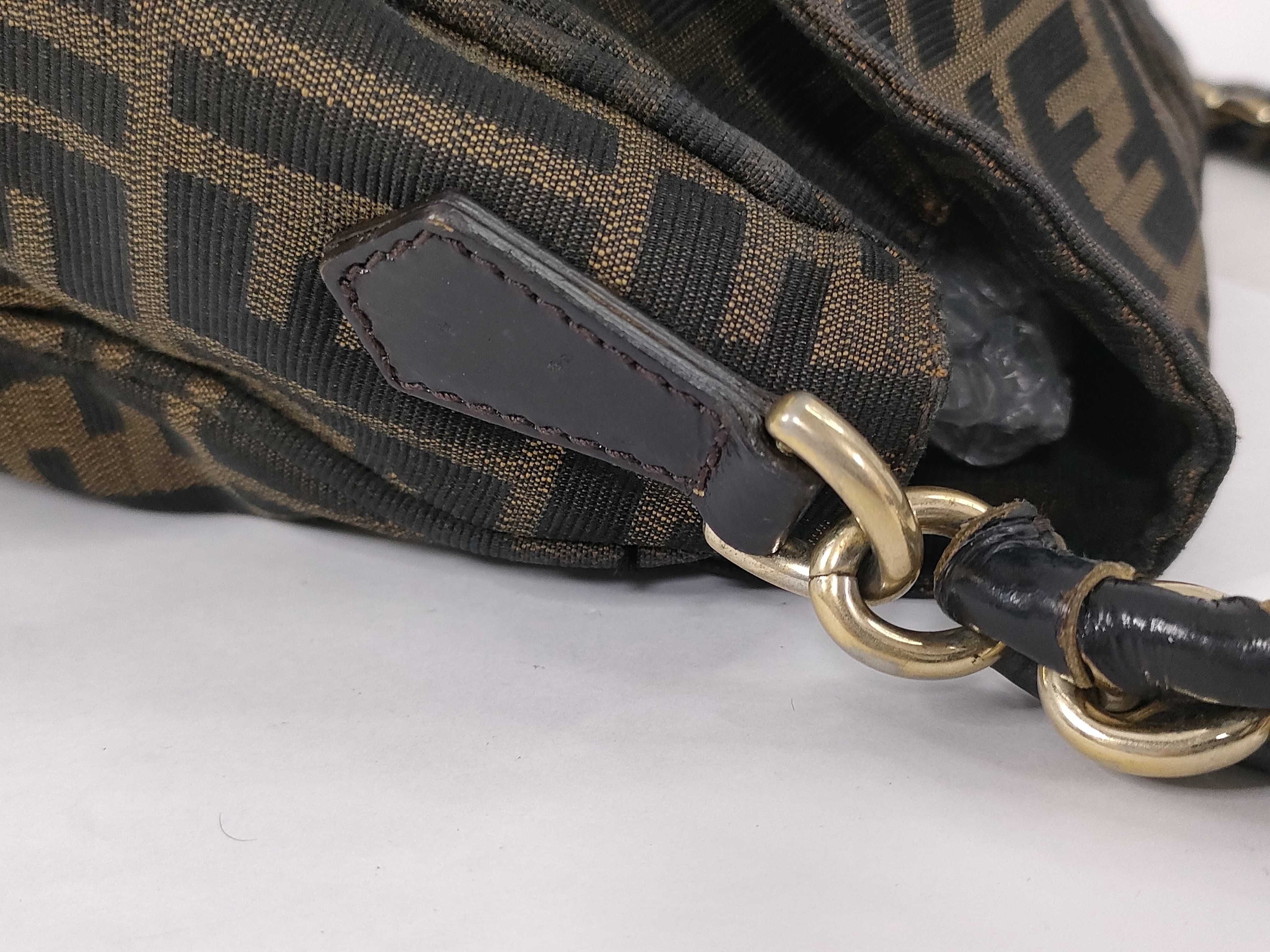 Zucca pattern Fendi shoulder bag — view 5