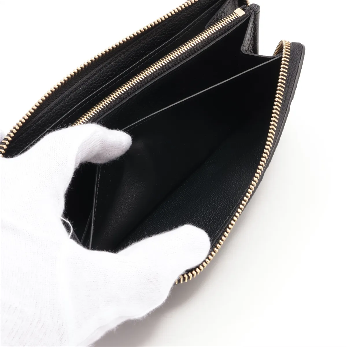 Empreinte Portefeuille Clemence M60171 Noir Round Zip Wallet RFID Reactive — view 7