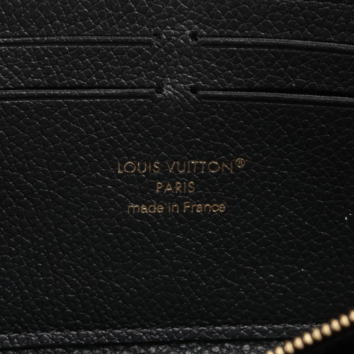 Empreinte Portefeuille Clemence M60171 Noir Round Zip Wallet RFID Reactive — view 9