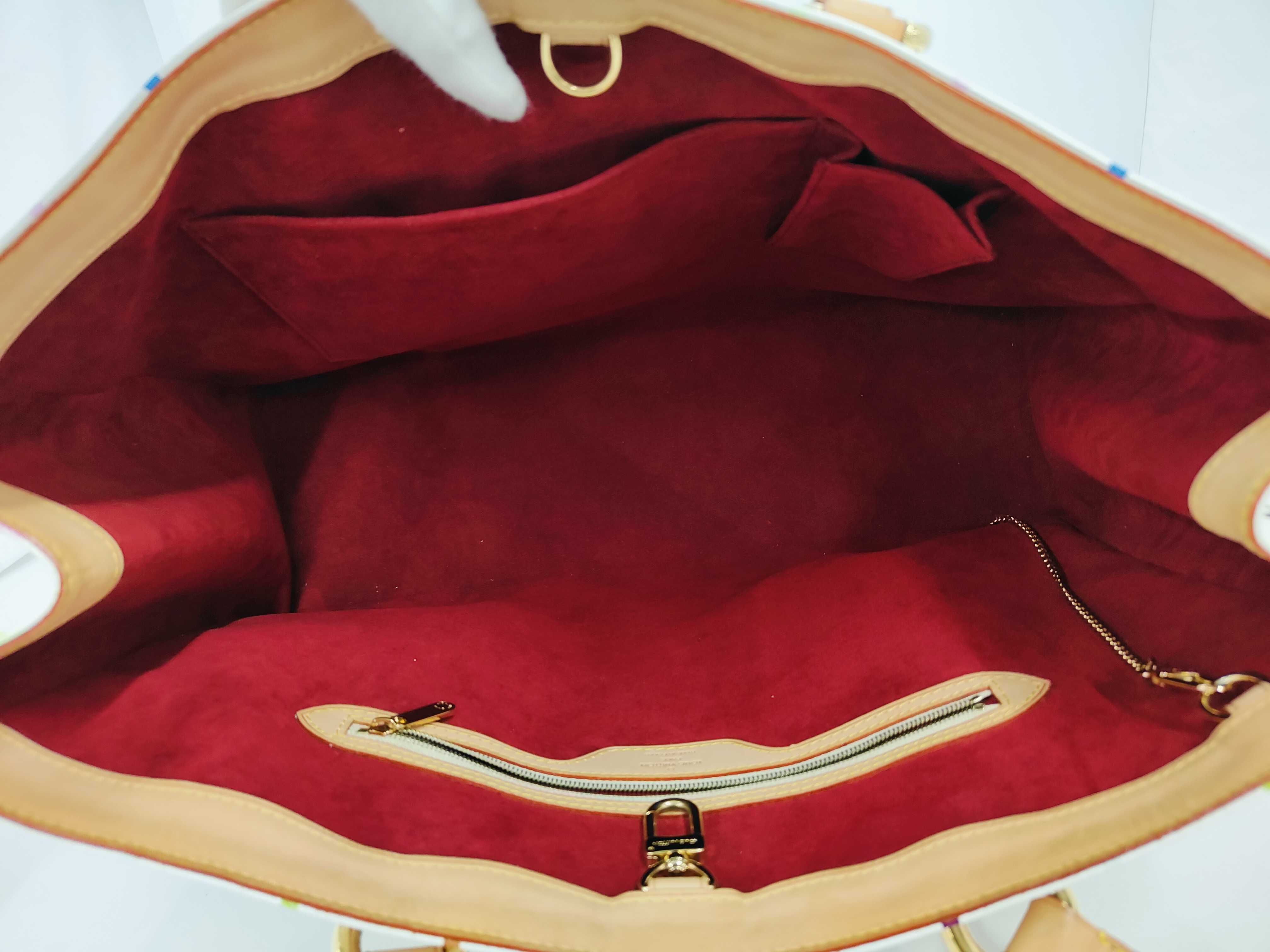 LV Monogram Multicolor Aurelia GM Tote Bag — view 8
