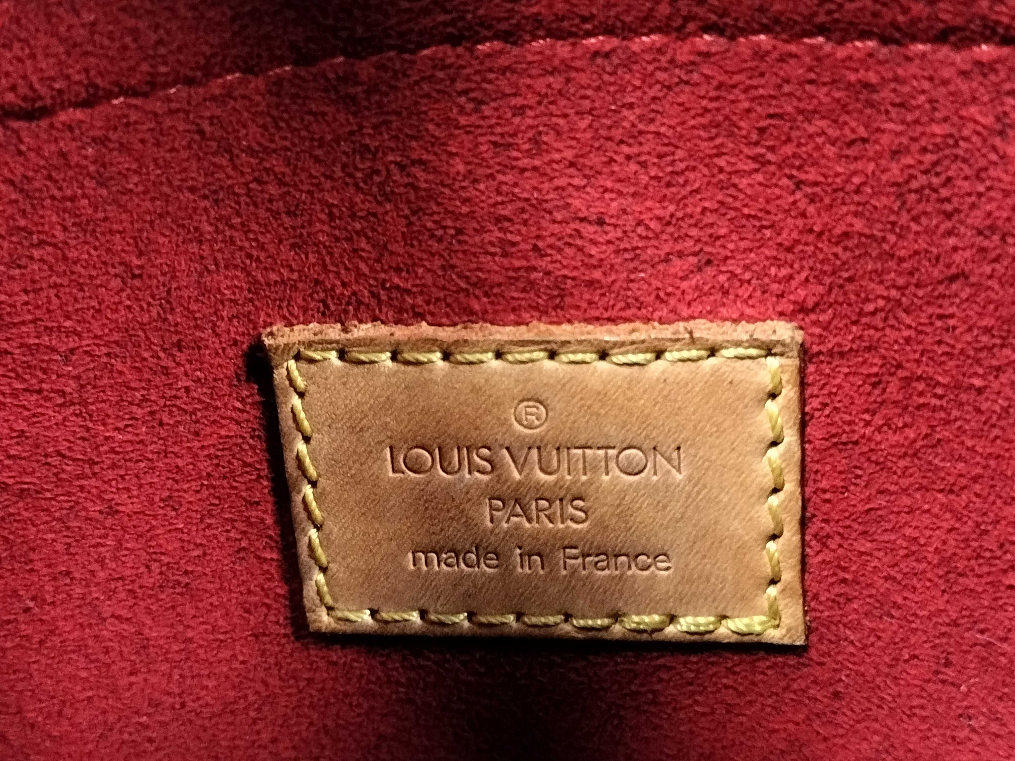 Monogram Louis Vuitton Brown Monogram M51512 Croissant MM Shoulder Bag — view 13