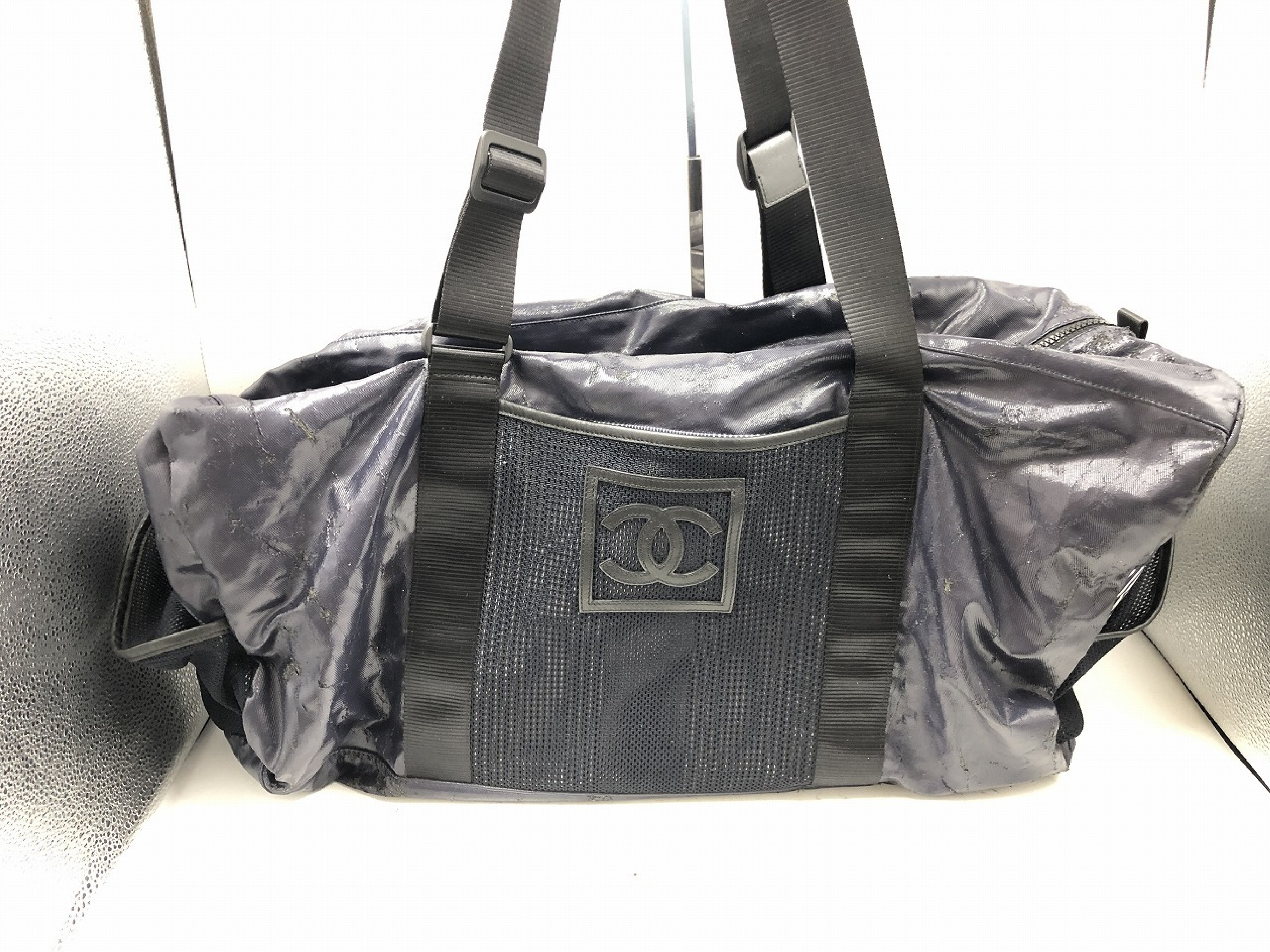 Sport Line Boston Bag with Seal, Item Number 12666909, Guarantee Card, and Dust Bag. Nylon, Navy. — view 2
