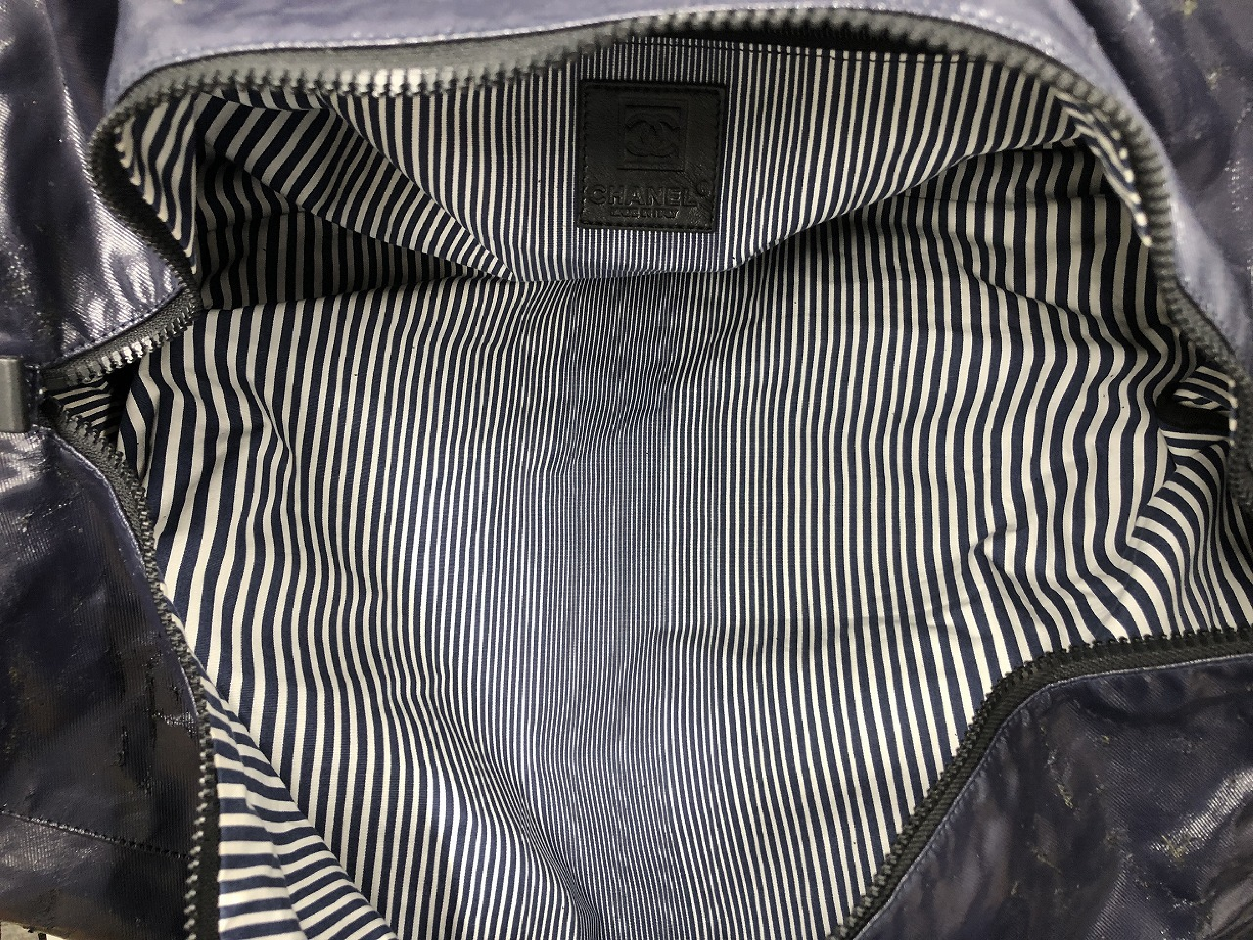 Sport Line Boston Bag with Seal, Item Number 12666909, Guarantee Card, and Dust Bag. Nylon, Navy. — view 10