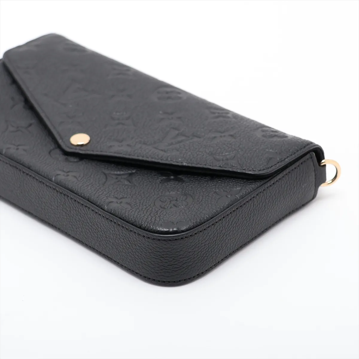 Monogram Empreinte Pochette Felicie M82477 Black (No pouch included) RFID detected. — view 3
