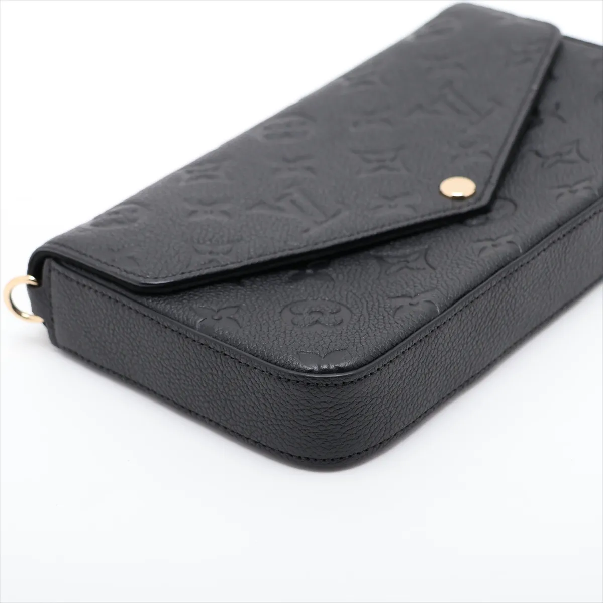 Monogram Empreinte Pochette Felicie M82477 Black (No pouch included) RFID detected. — view 4