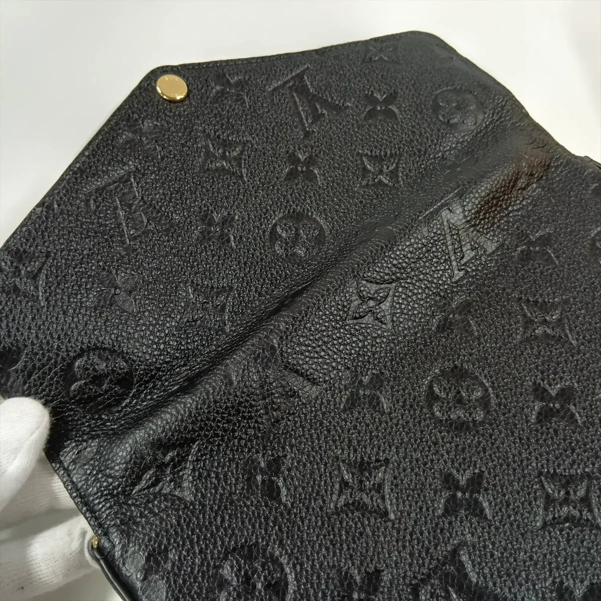 Monogram Empreinte Pochette Felicie M82477 Black (No pouch included) RFID detected. — view 10