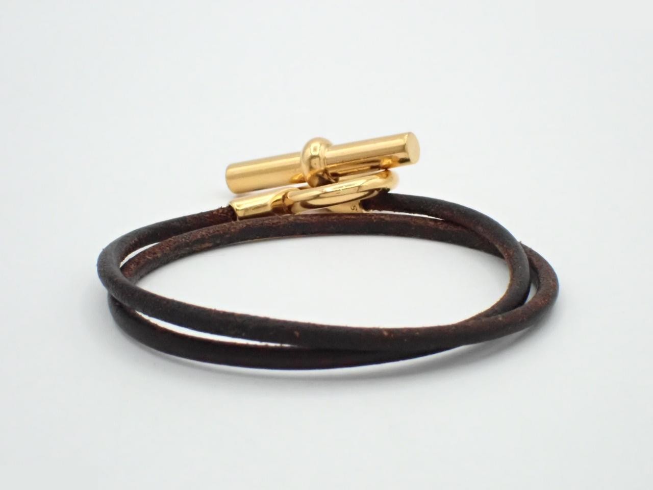 Glenan Leather Bracelet Choker, Wrist Circumference Approx. 20.5cm — view 2