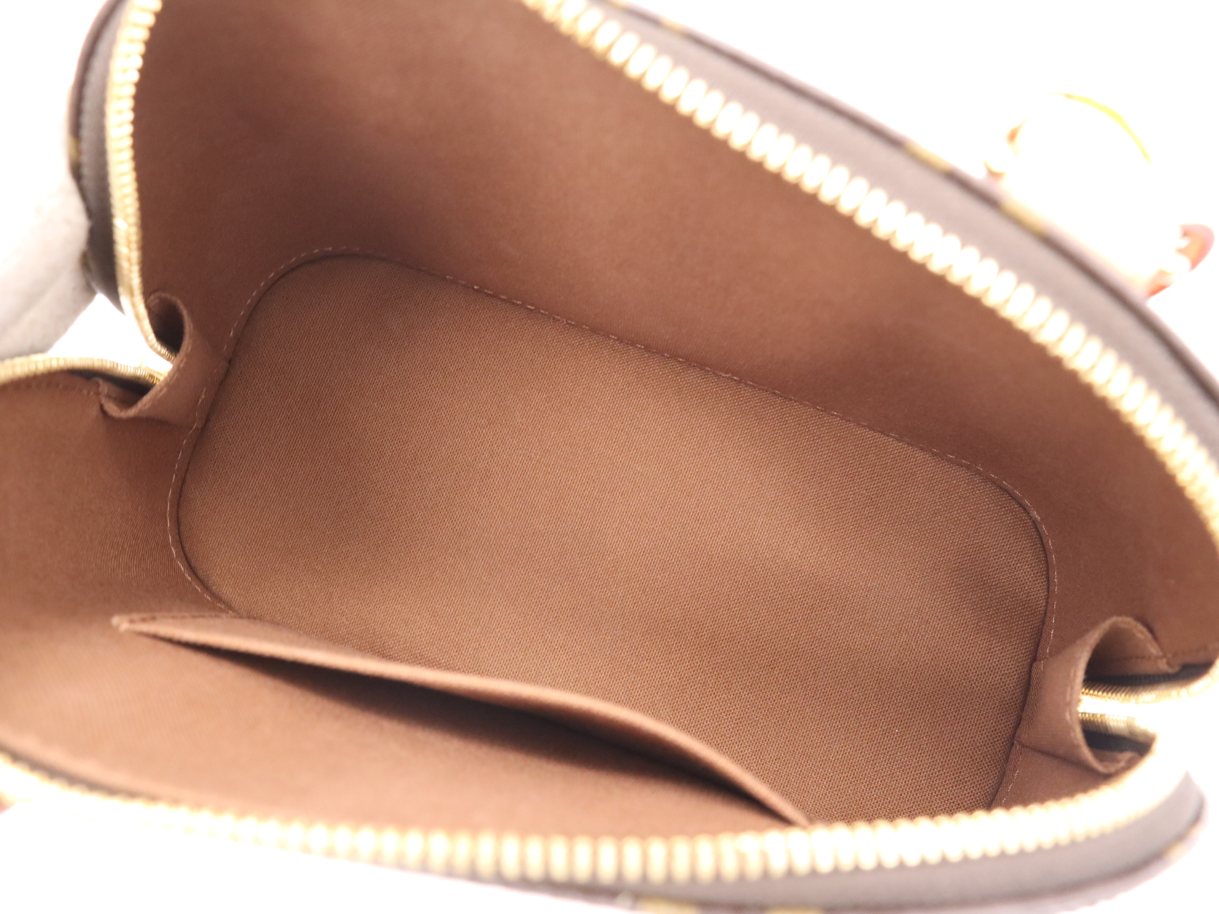M53152 Monogram Alma BB Handbag with Shoulder Strap, Padlock, 2 Keys, Clochette, Dust Bag, Small Dust Bag, and Box. RFID ID tested. — view 11