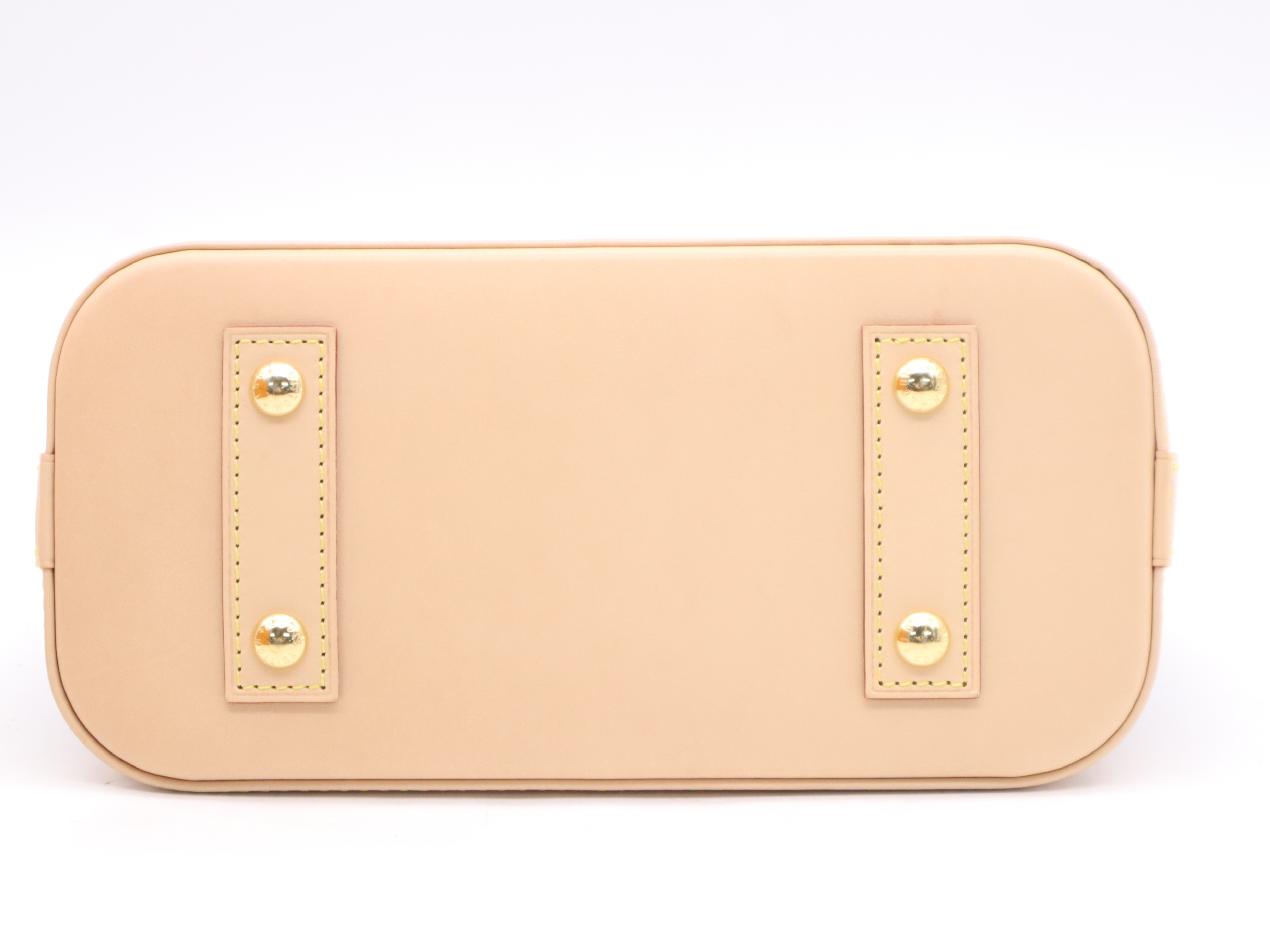 M53152 Monogram Alma BB Handbag with Shoulder Strap, Padlock, 2 Keys, Clochette, Dust Bag, Small Dust Bag, and Box. RFID ID tested. — view 4