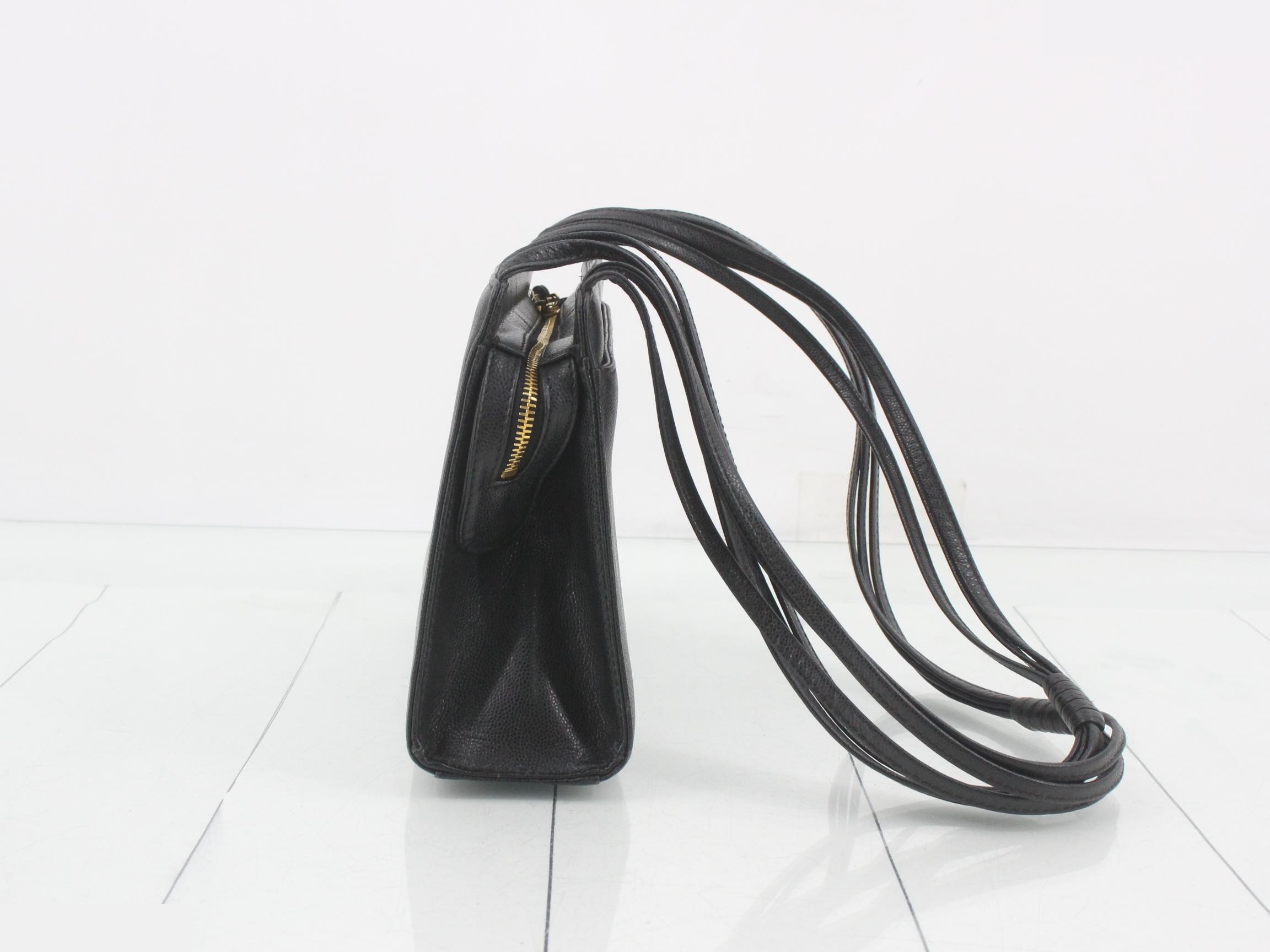 Coco Mark Vintage Bag, Black — view 3