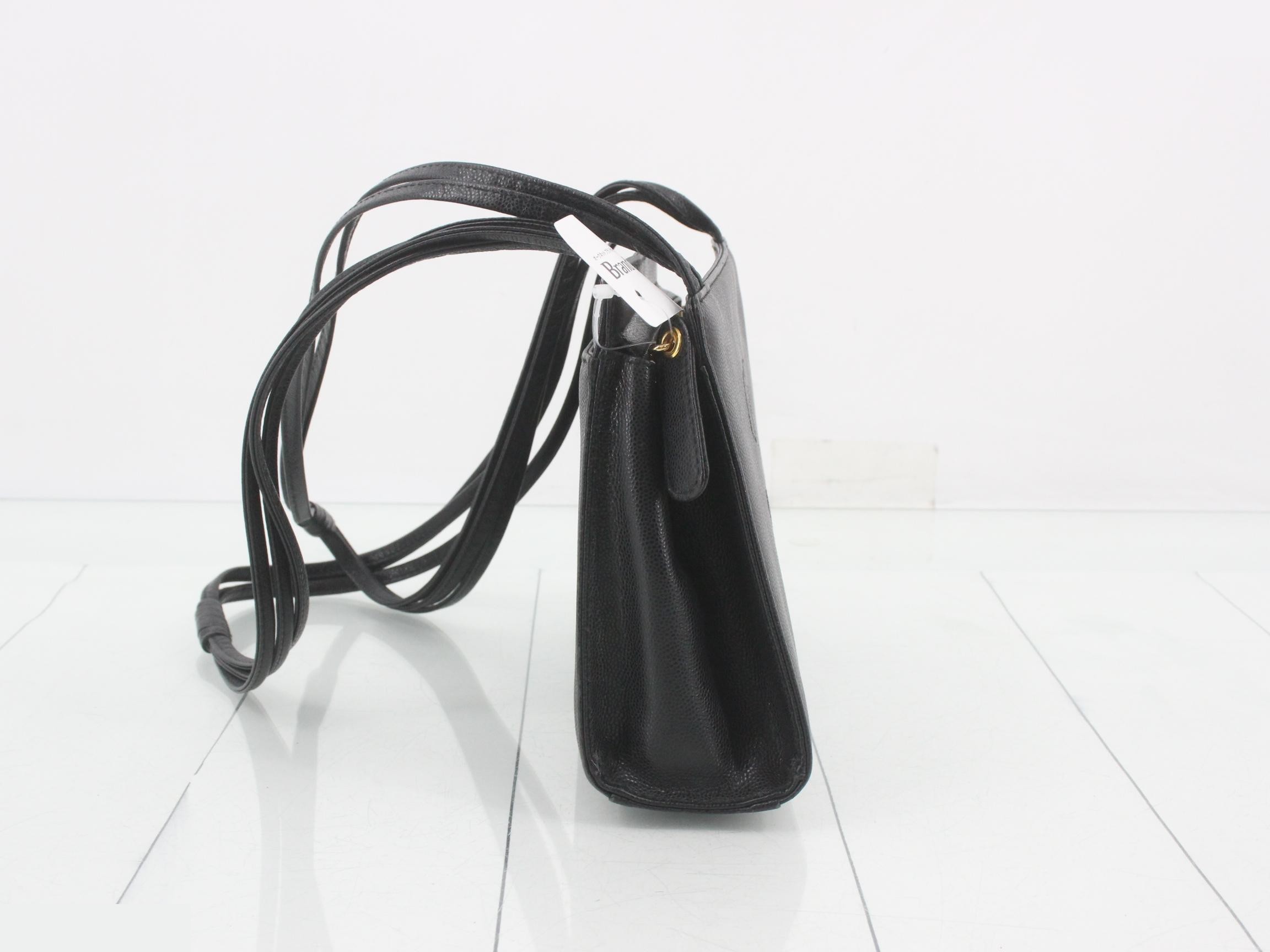 Coco Mark Vintage Bag, Black — view 4