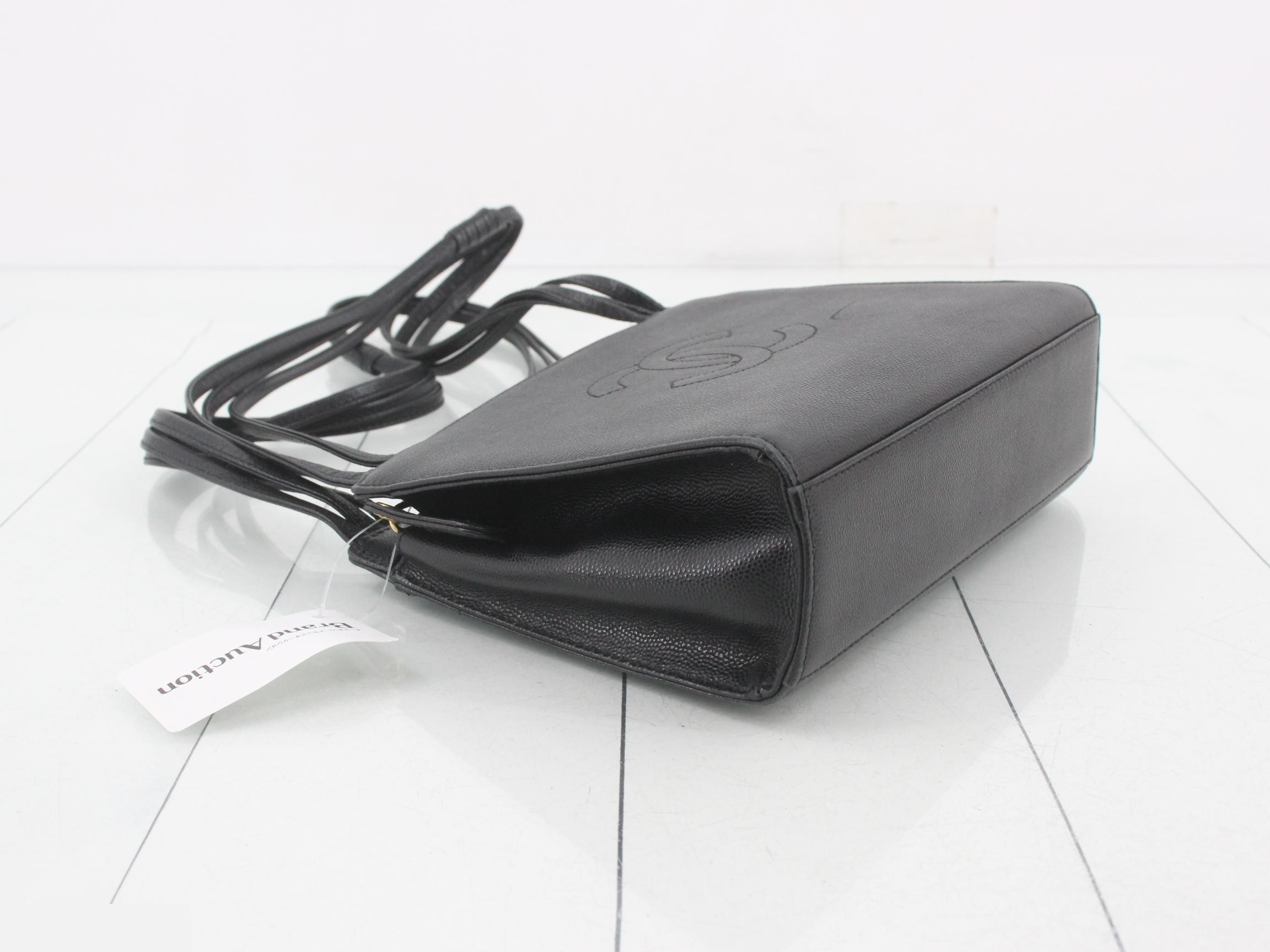 Coco Mark Vintage Bag, Black — view 5