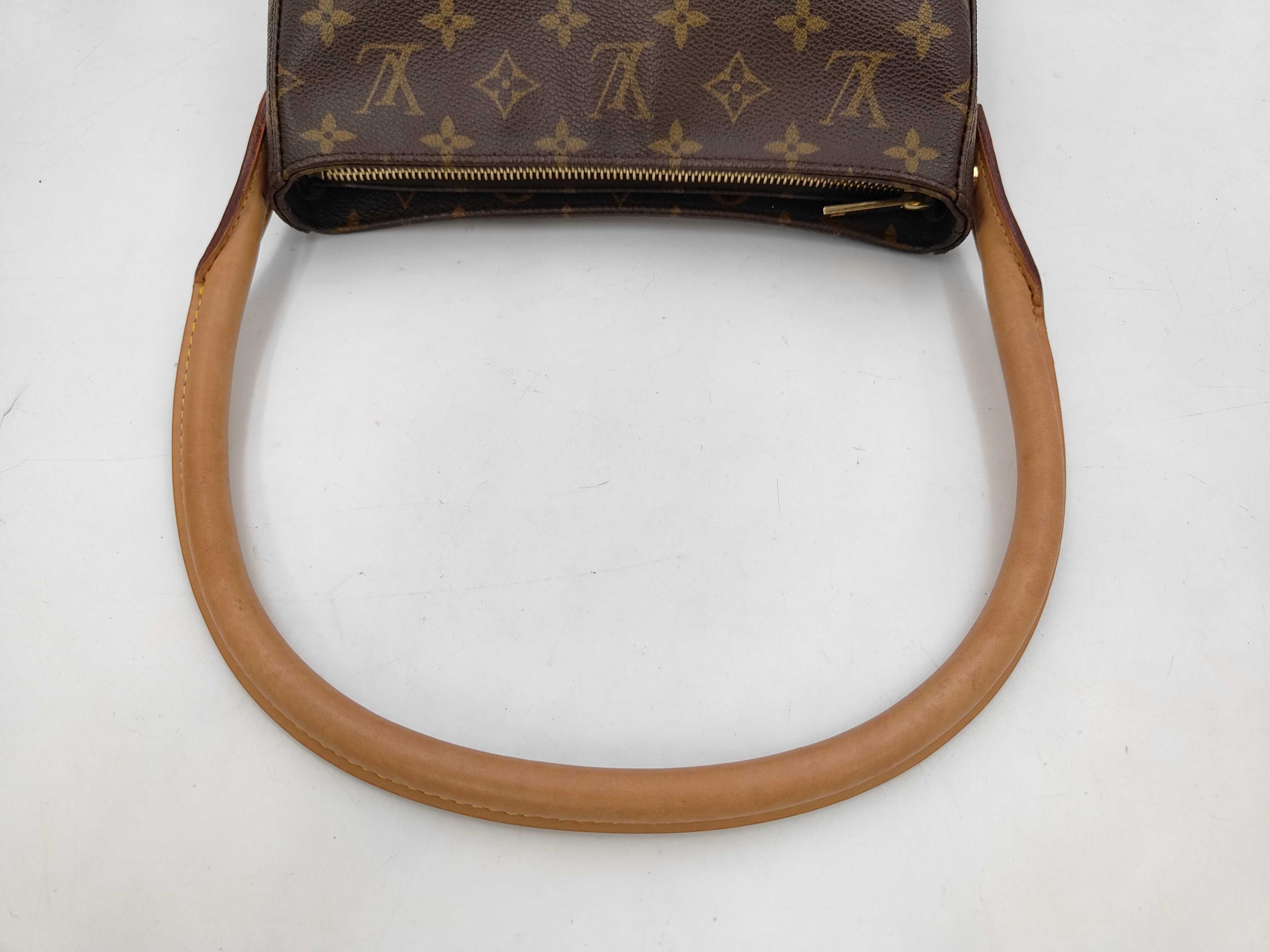 Monogram Vuitton Looping MM Handbag — view 5
