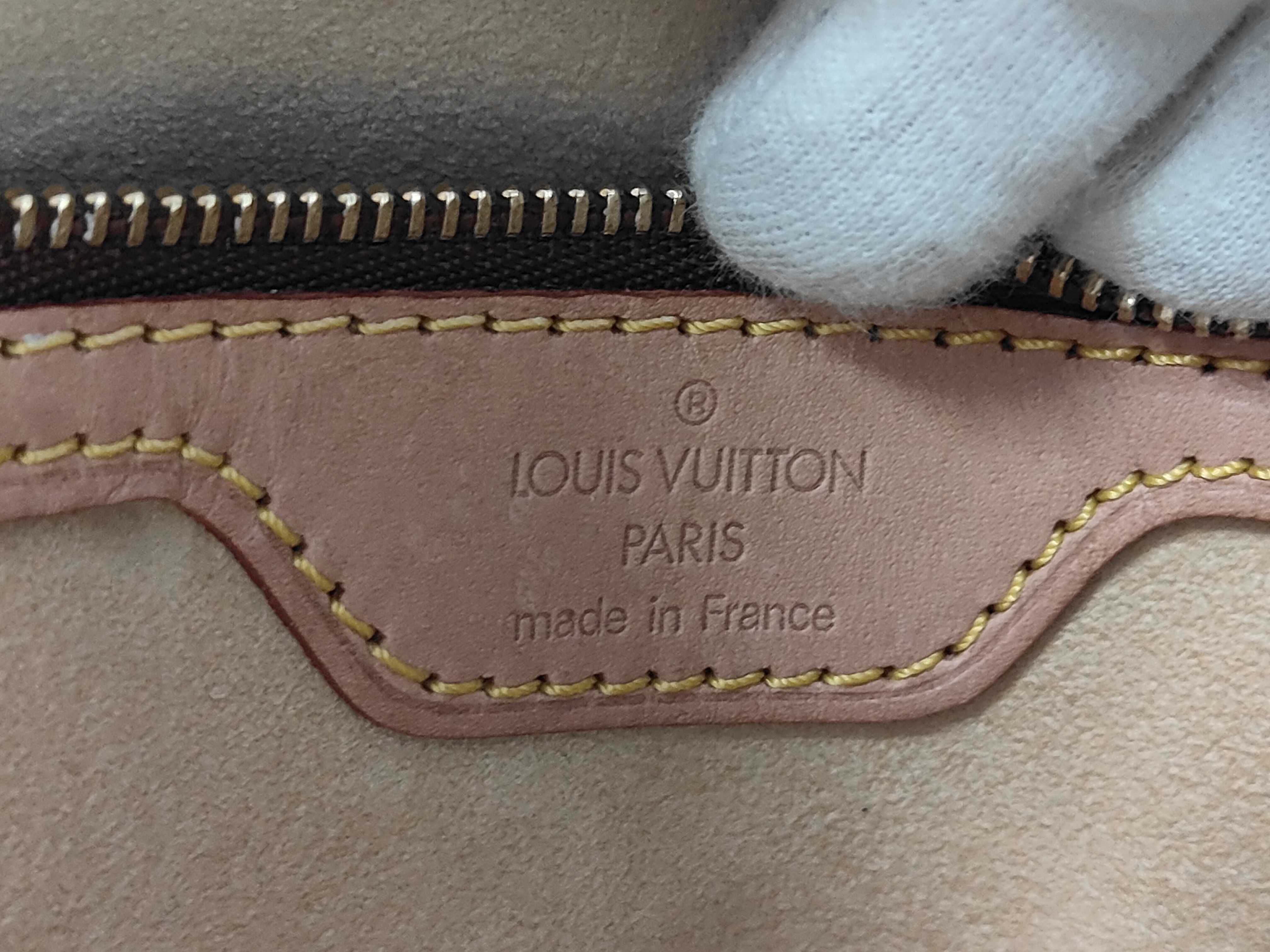 Monogram Vuitton Looping MM Handbag — view 9