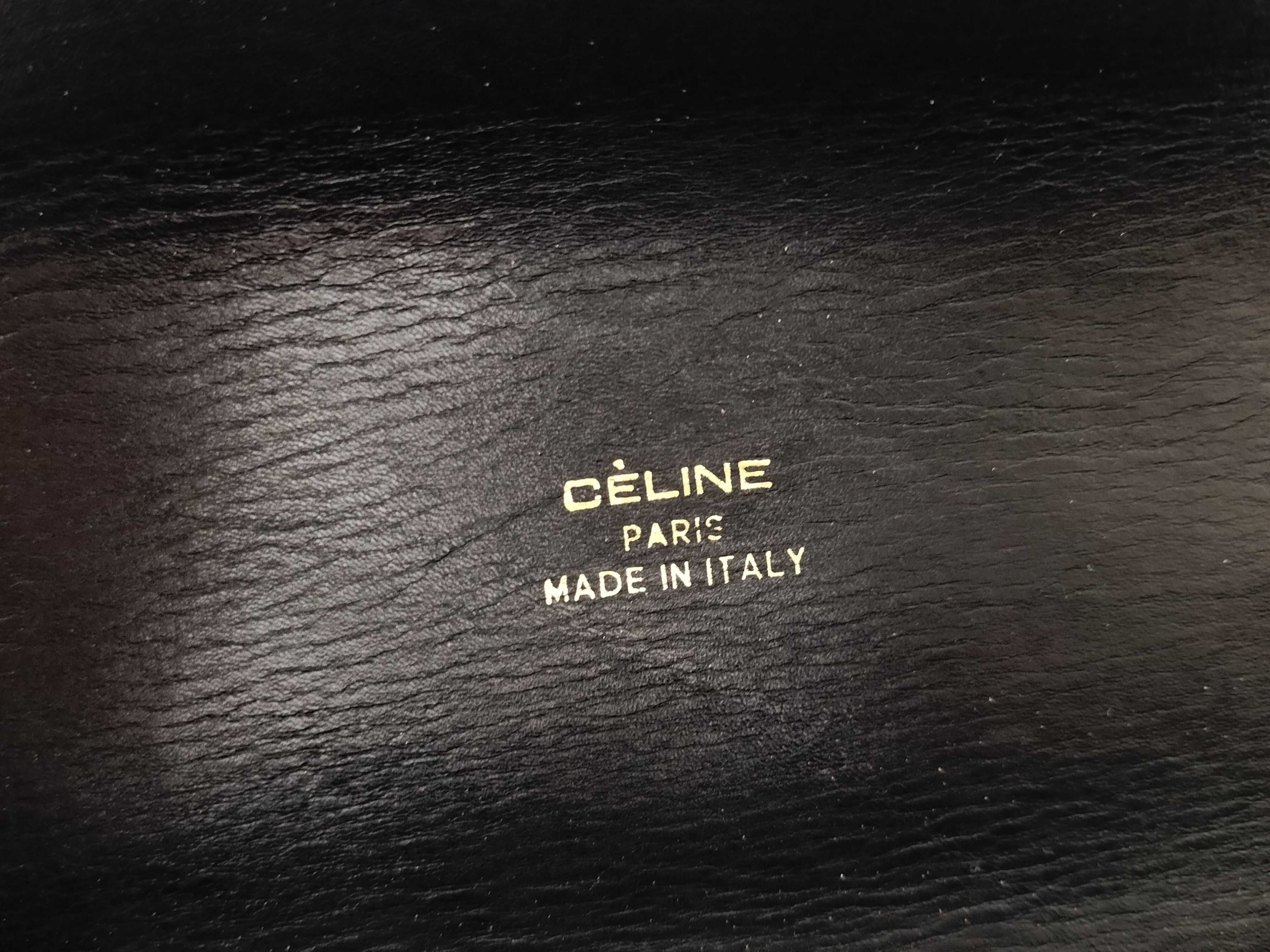 carriage shoulder leather black shoulder bag — view 13