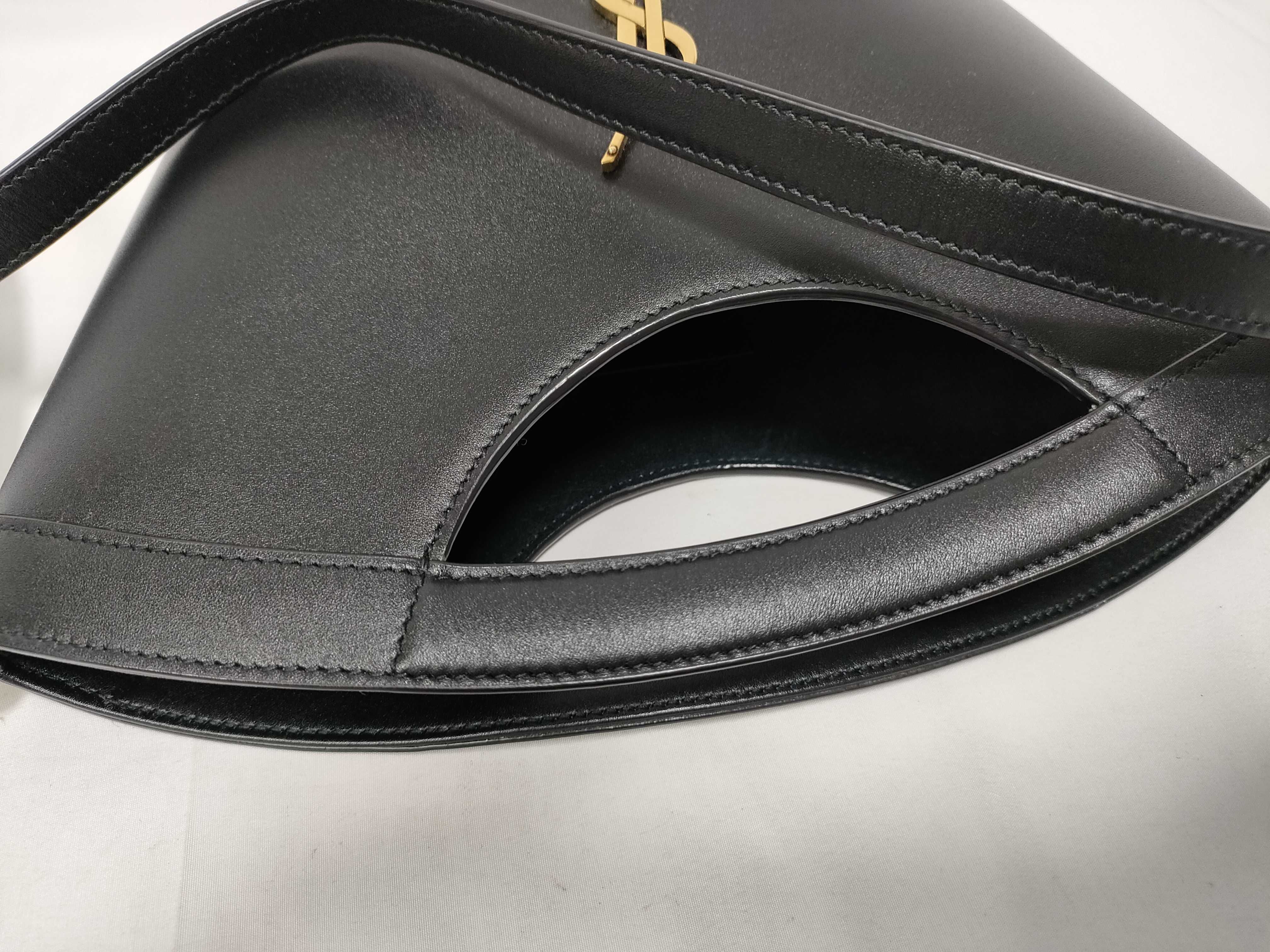 Celia Shoulder Bag, Black, Unused — view 8