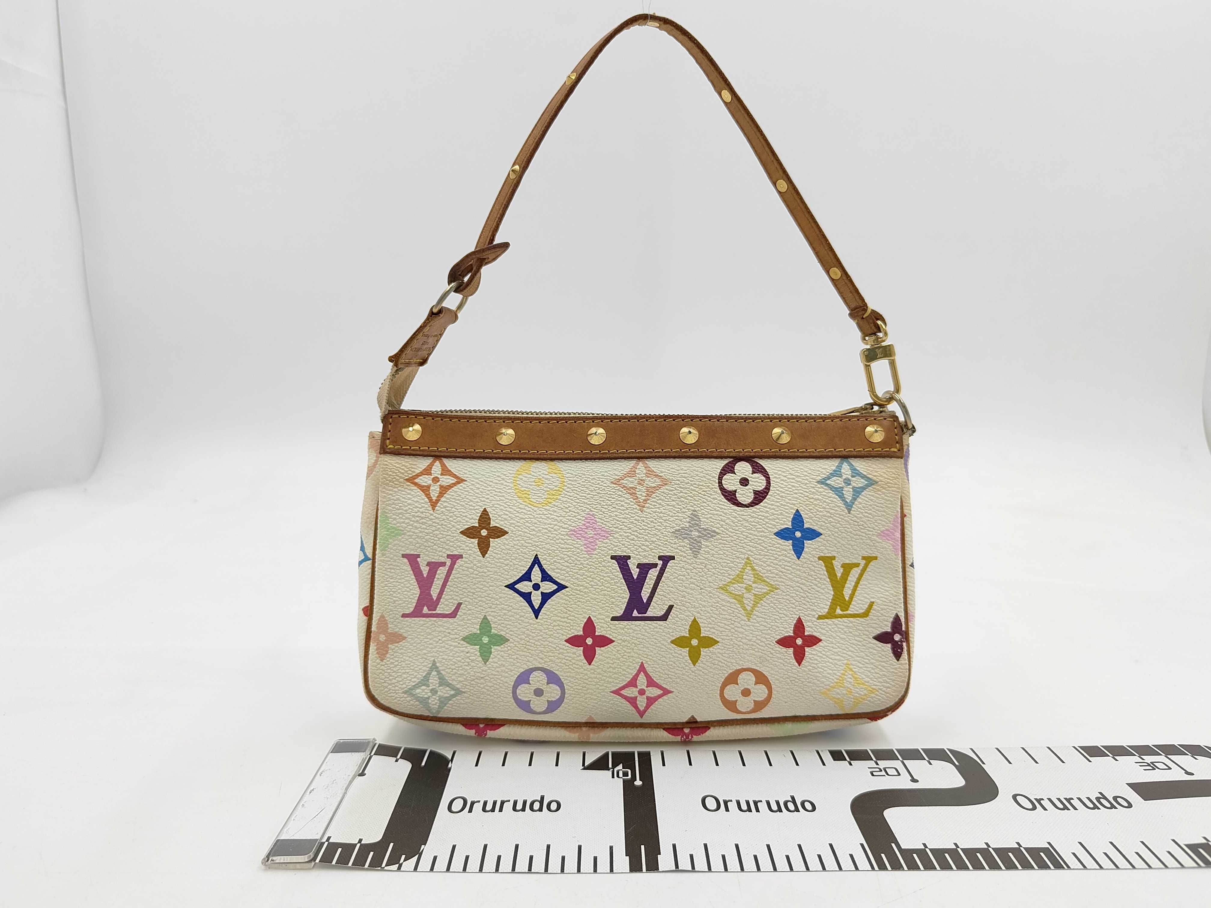 Multicolor Pochette Accessoires Pouch — view 2