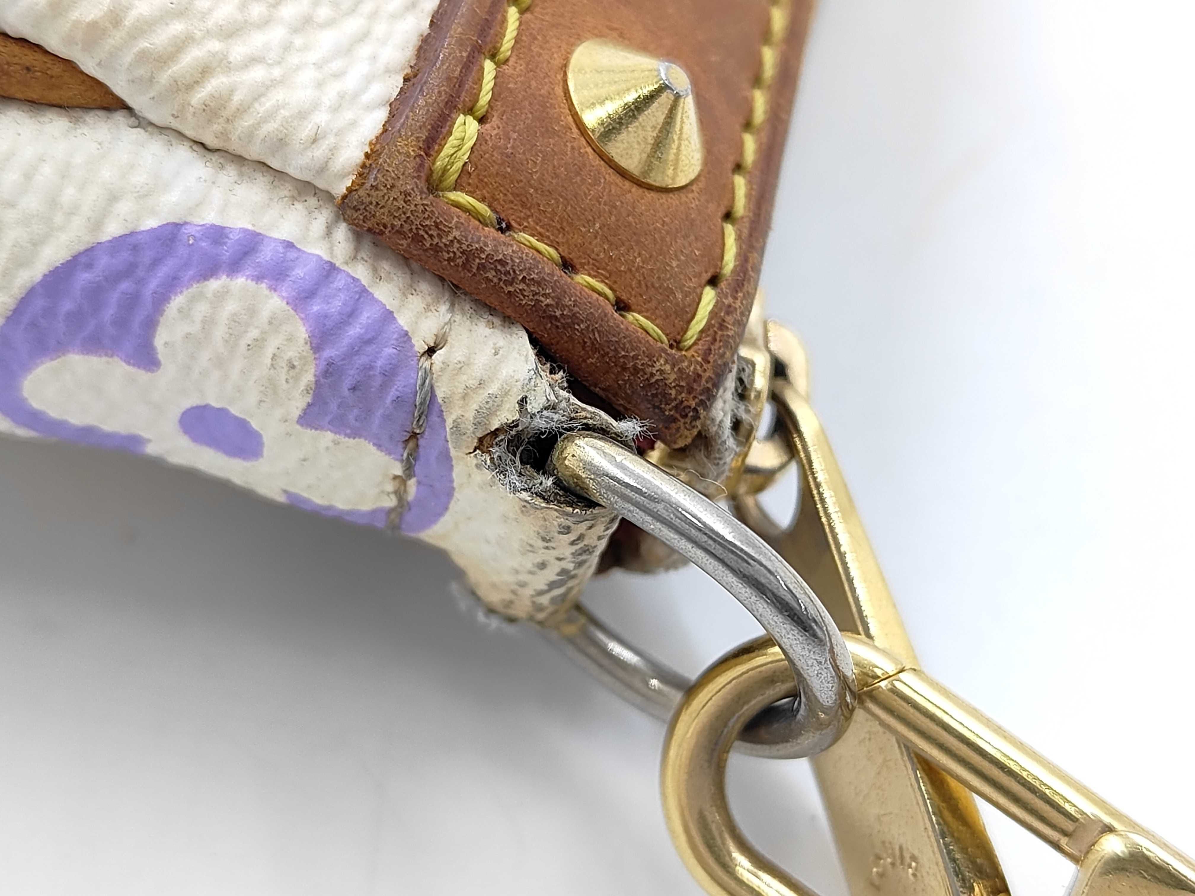 Multicolor Pochette Accessoires Pouch — view 7