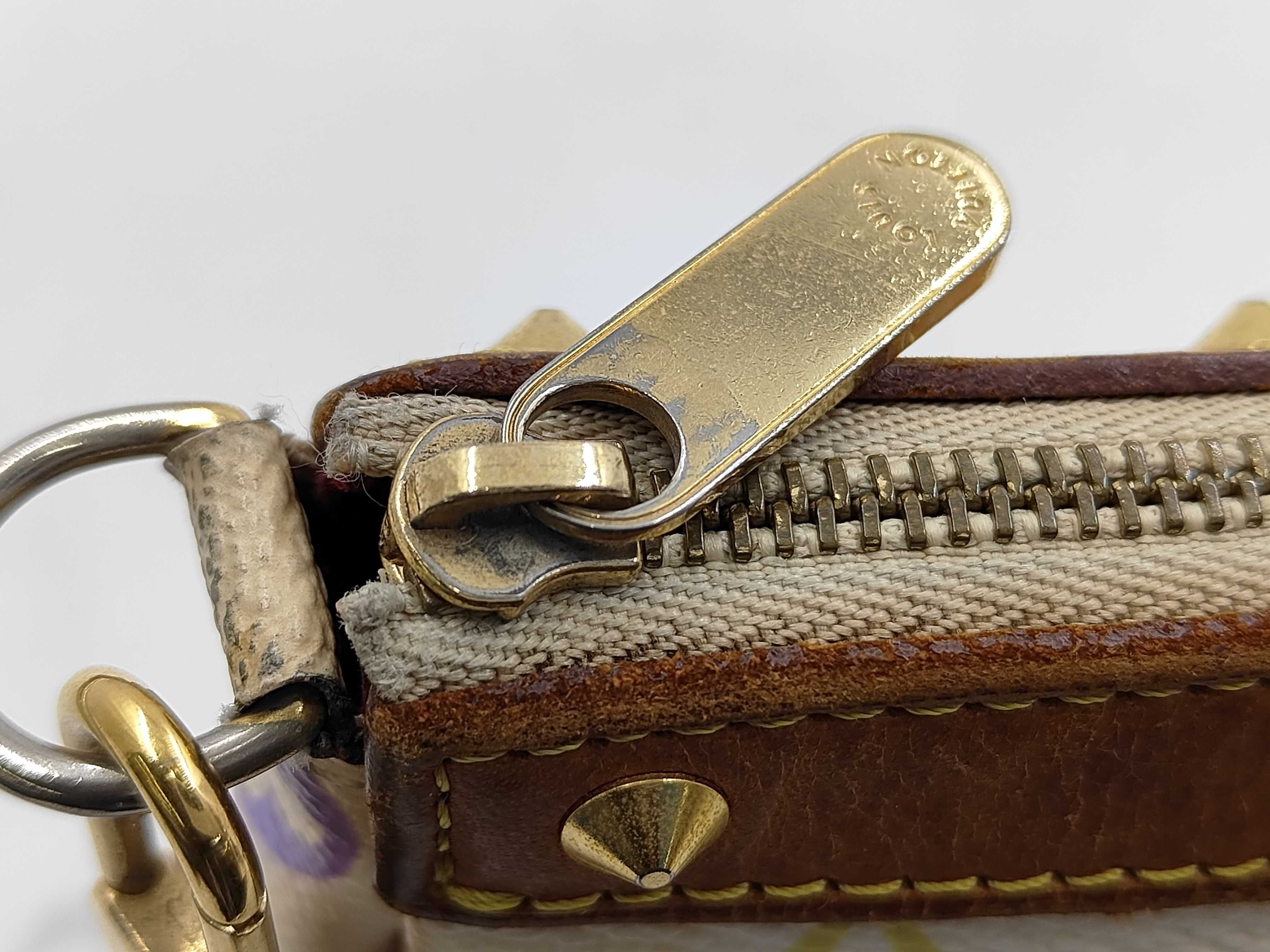Multicolor Pochette Accessoires Pouch — view 10