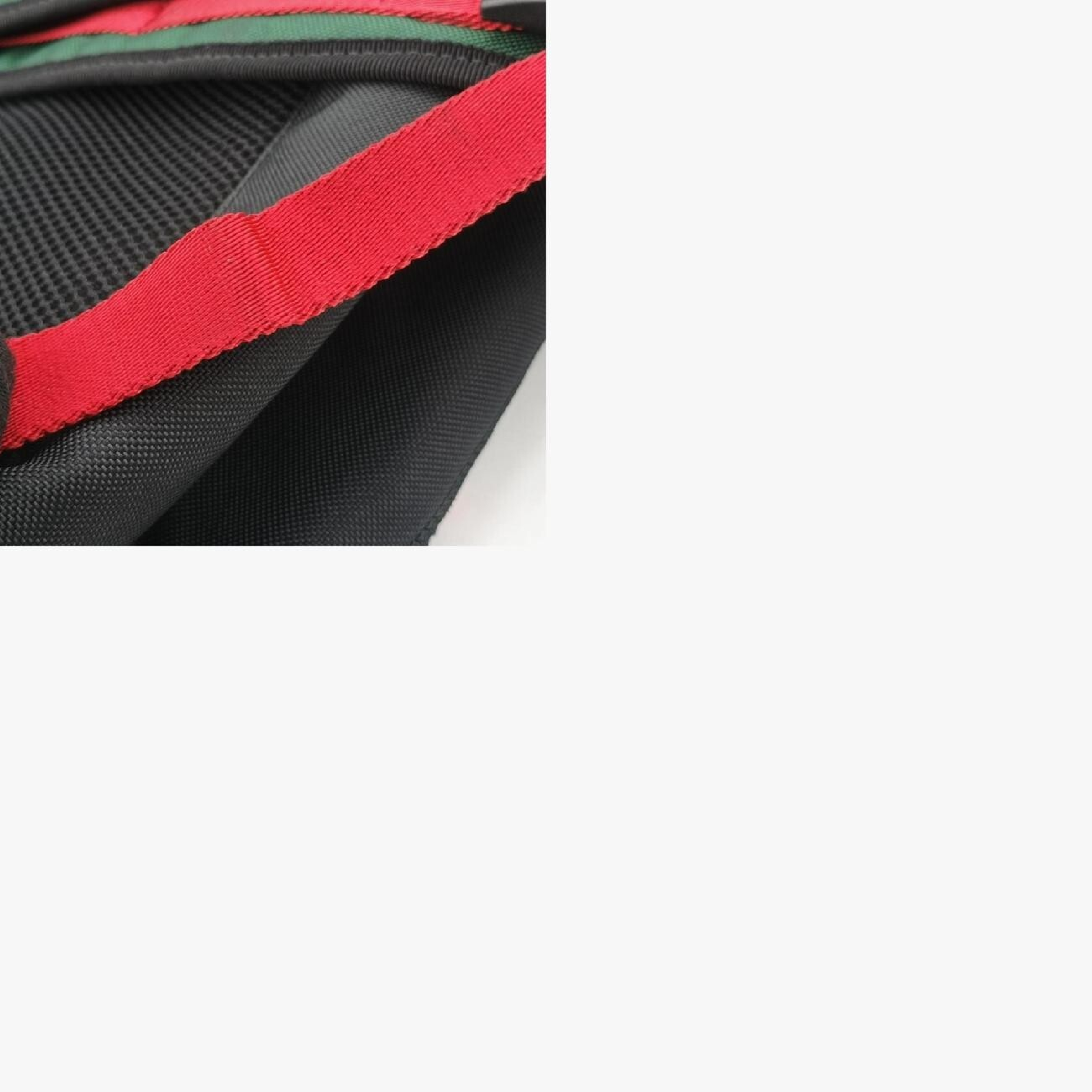 Sherry Line Embroidered Tiger Black x Multicolor Canvas Backpack 429037 E022463164 — view 11