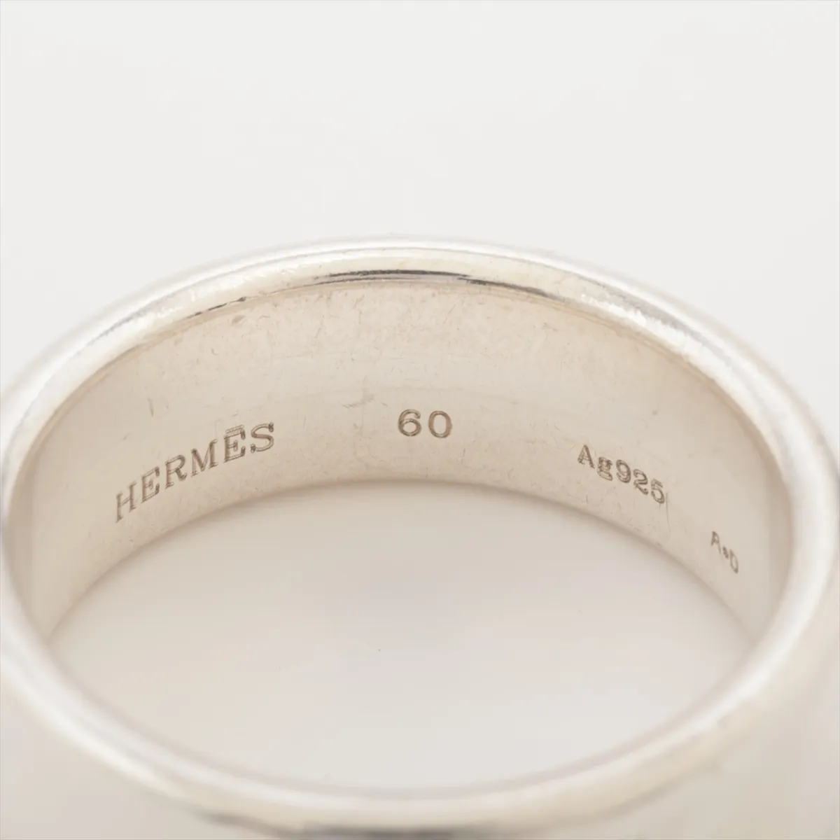 Eclipse Ruban Ring, Size 60, 925 Sterling Silver, 10.3g, Silver, — view 3