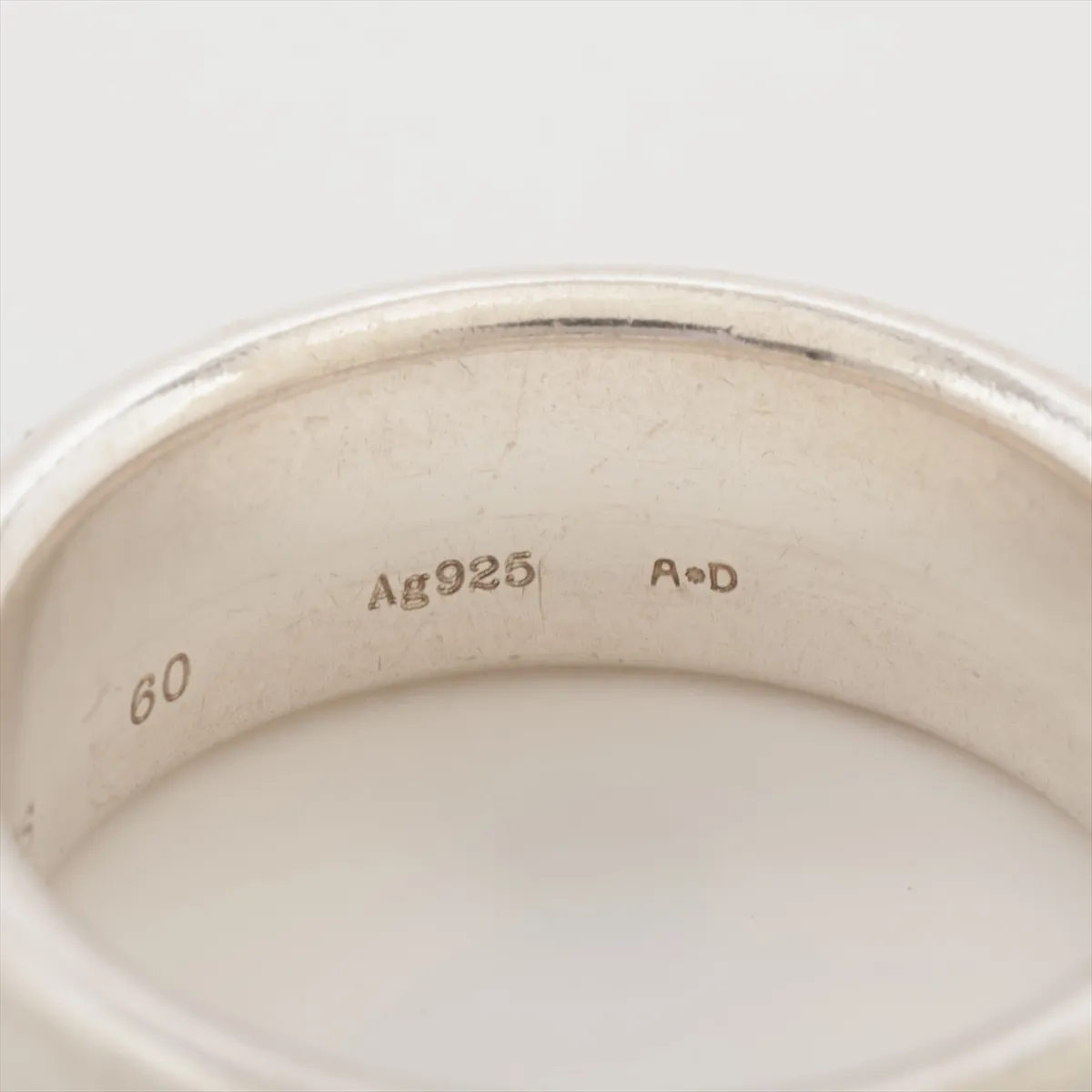 Eclipse Ruban Ring, Size 60, 925 Sterling Silver, 10.3g, Silver, — view 4