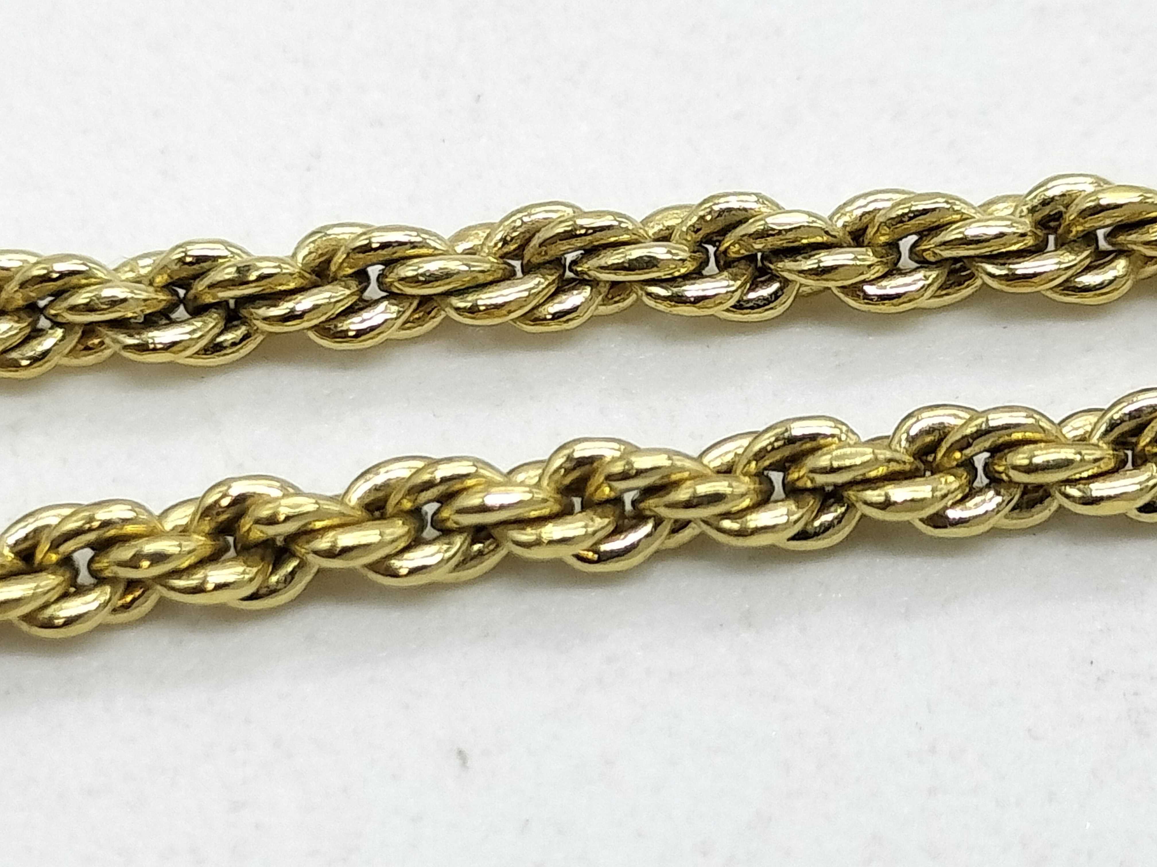 Logo Necklace Gold Necklace — view 8