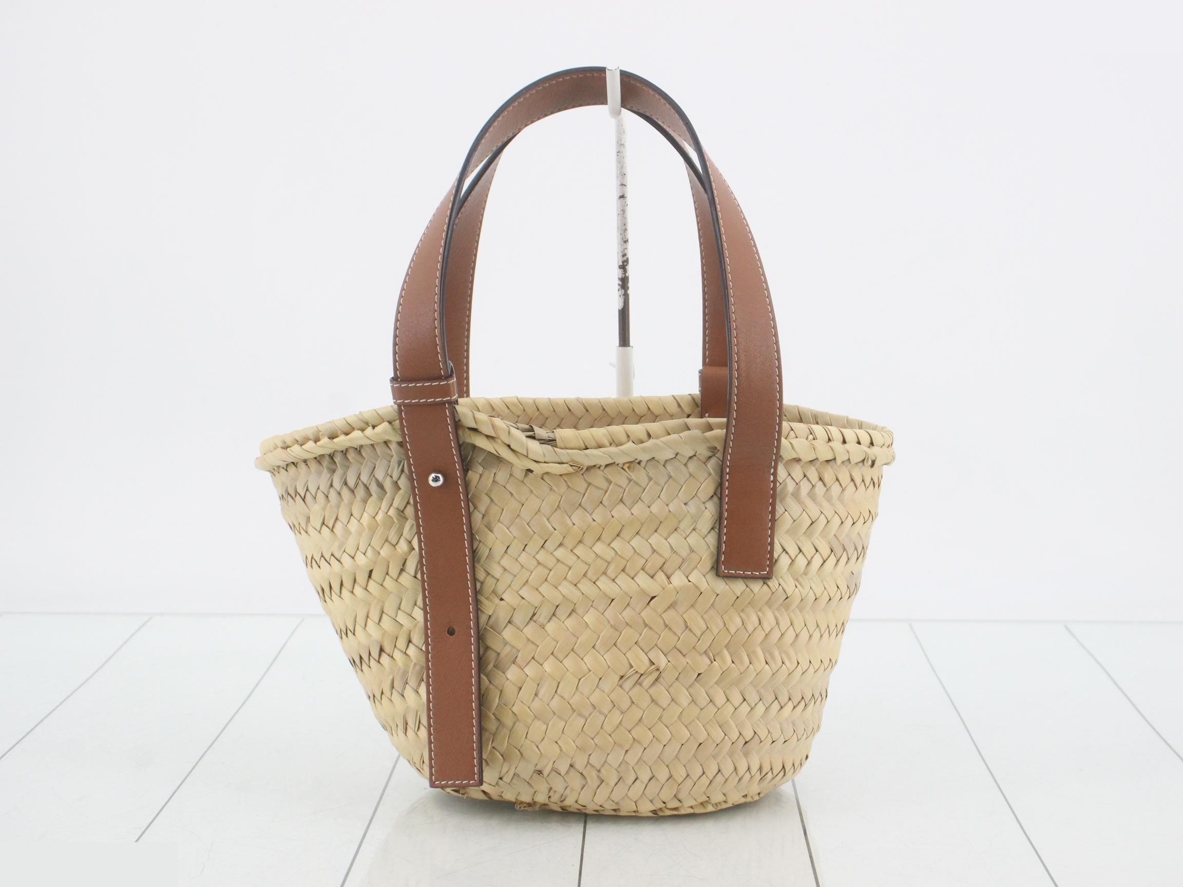 327.02. S93 Basket Bag Small Anagram Tote Bag — view 2