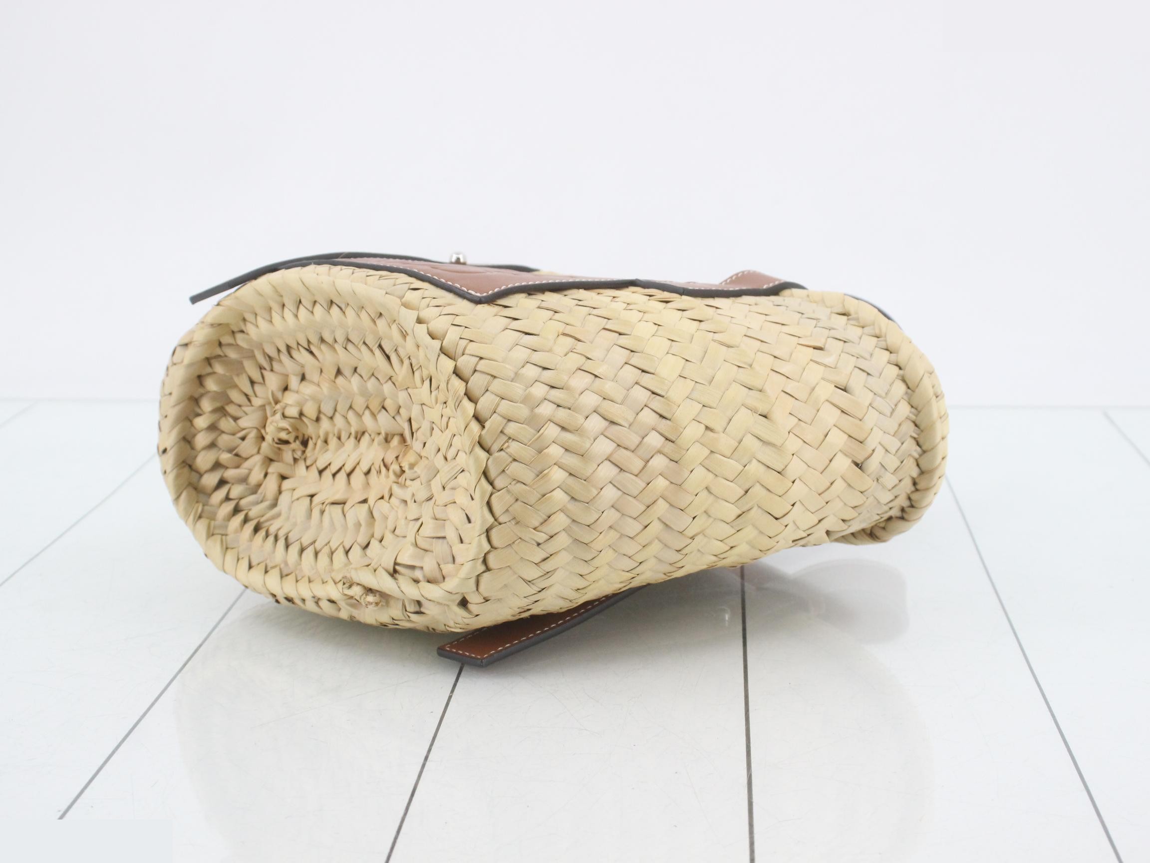 327.02. S93 Basket Bag Small Anagram Tote Bag — view 6