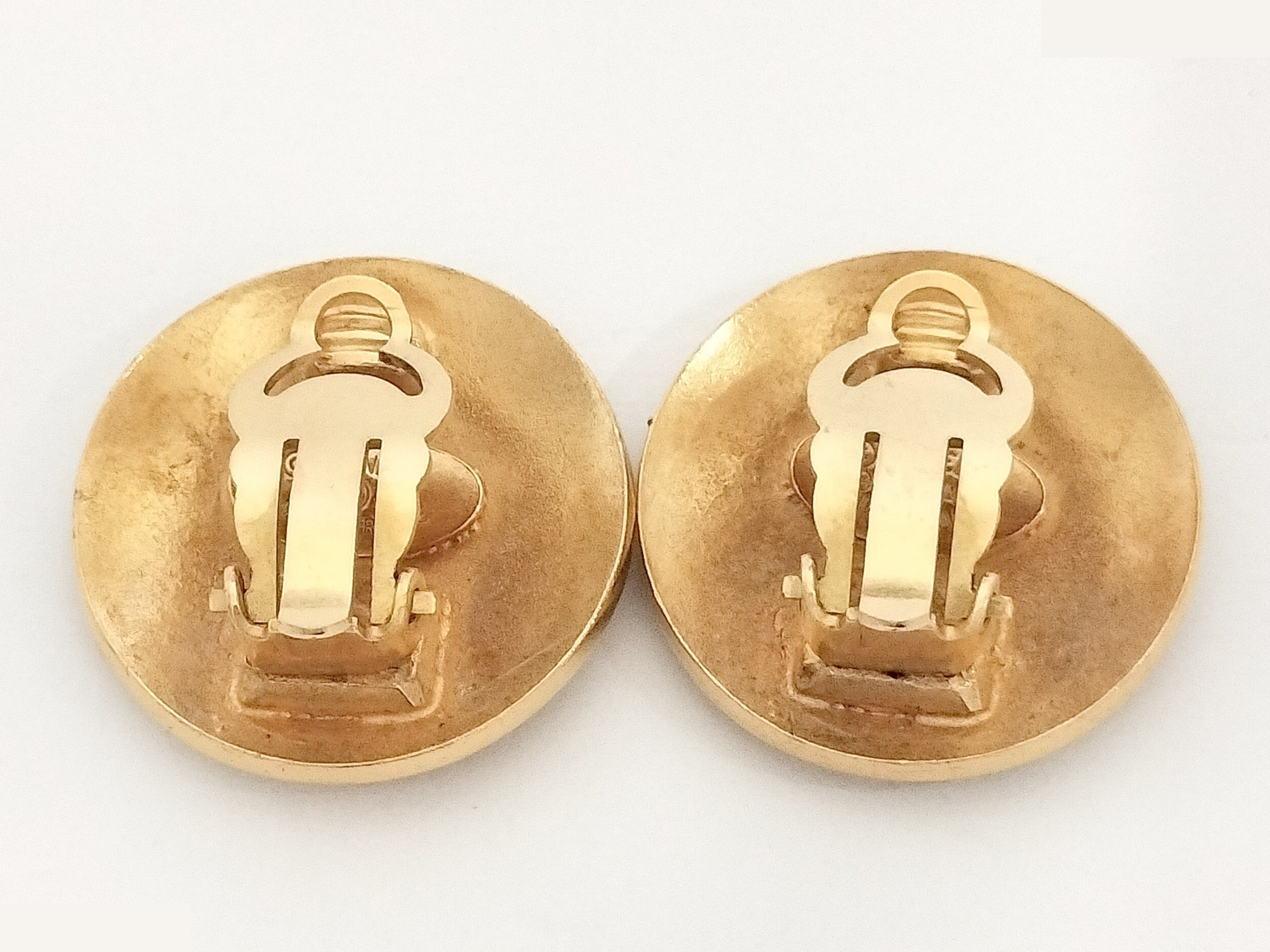 Coco black gold earrings — view 4