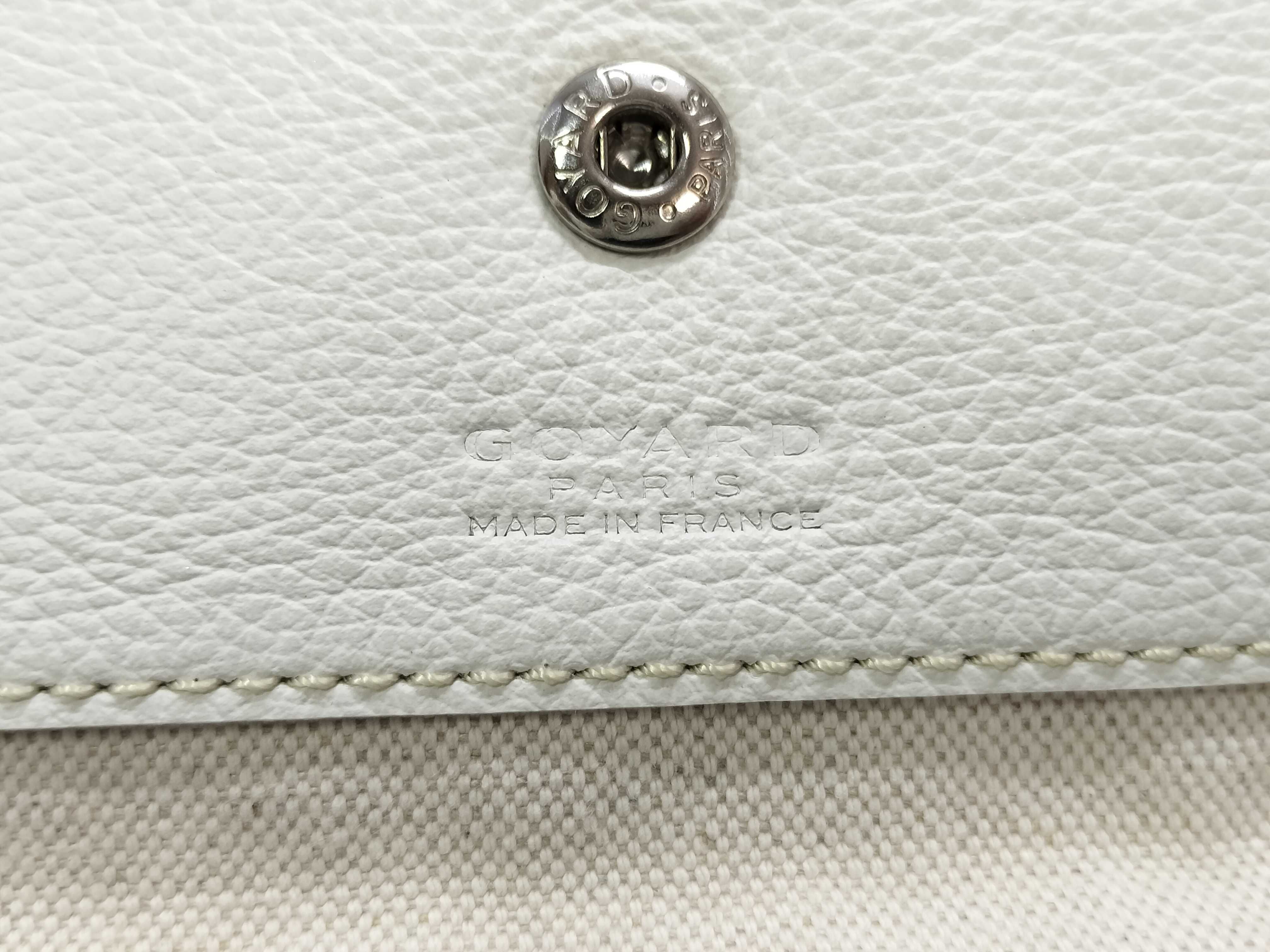 Saint Louis GM PVC x Leather Tote Bag, White Tote Bag — view 9