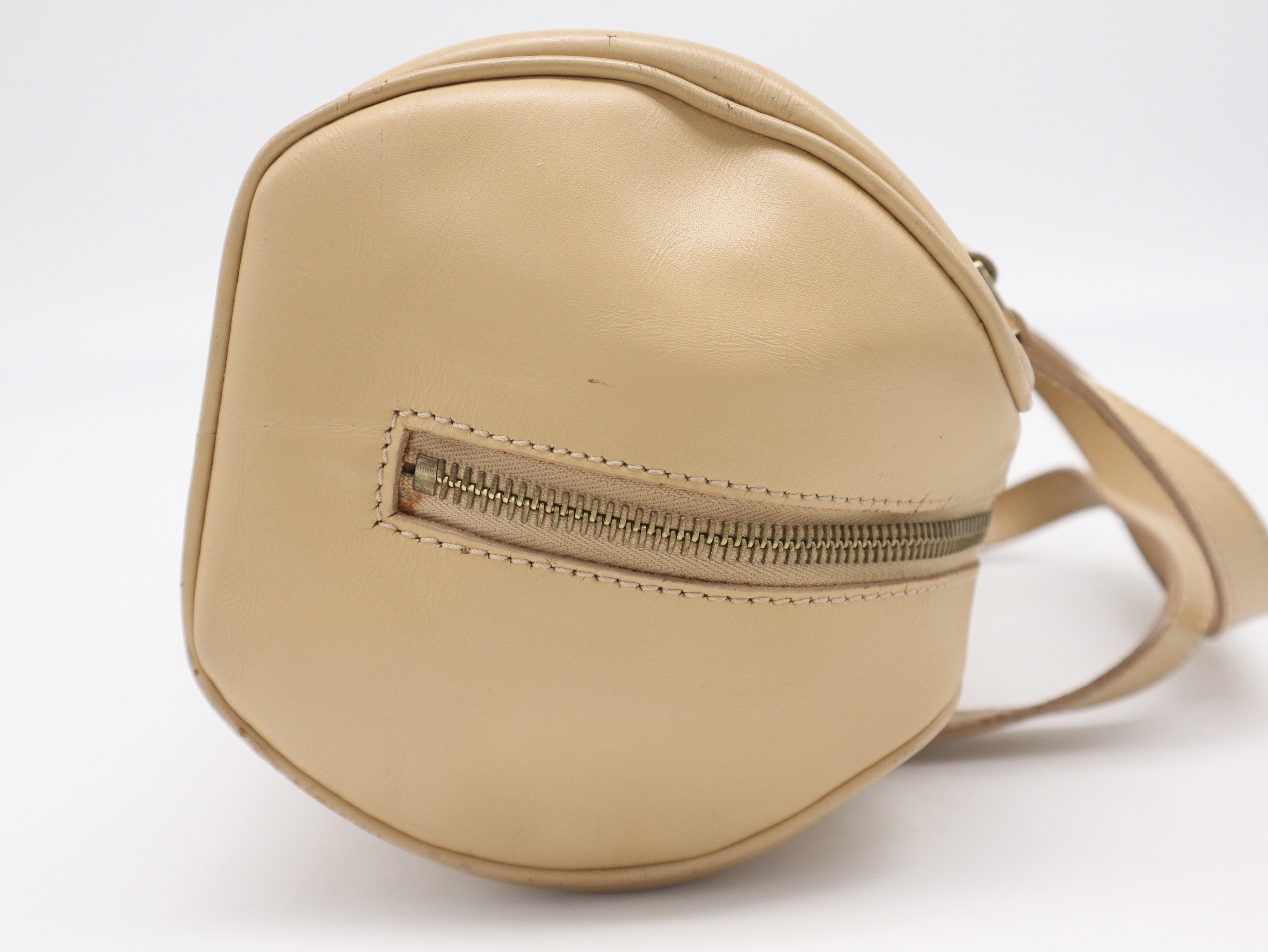 Leather Logo Embossed Handbag — view 4