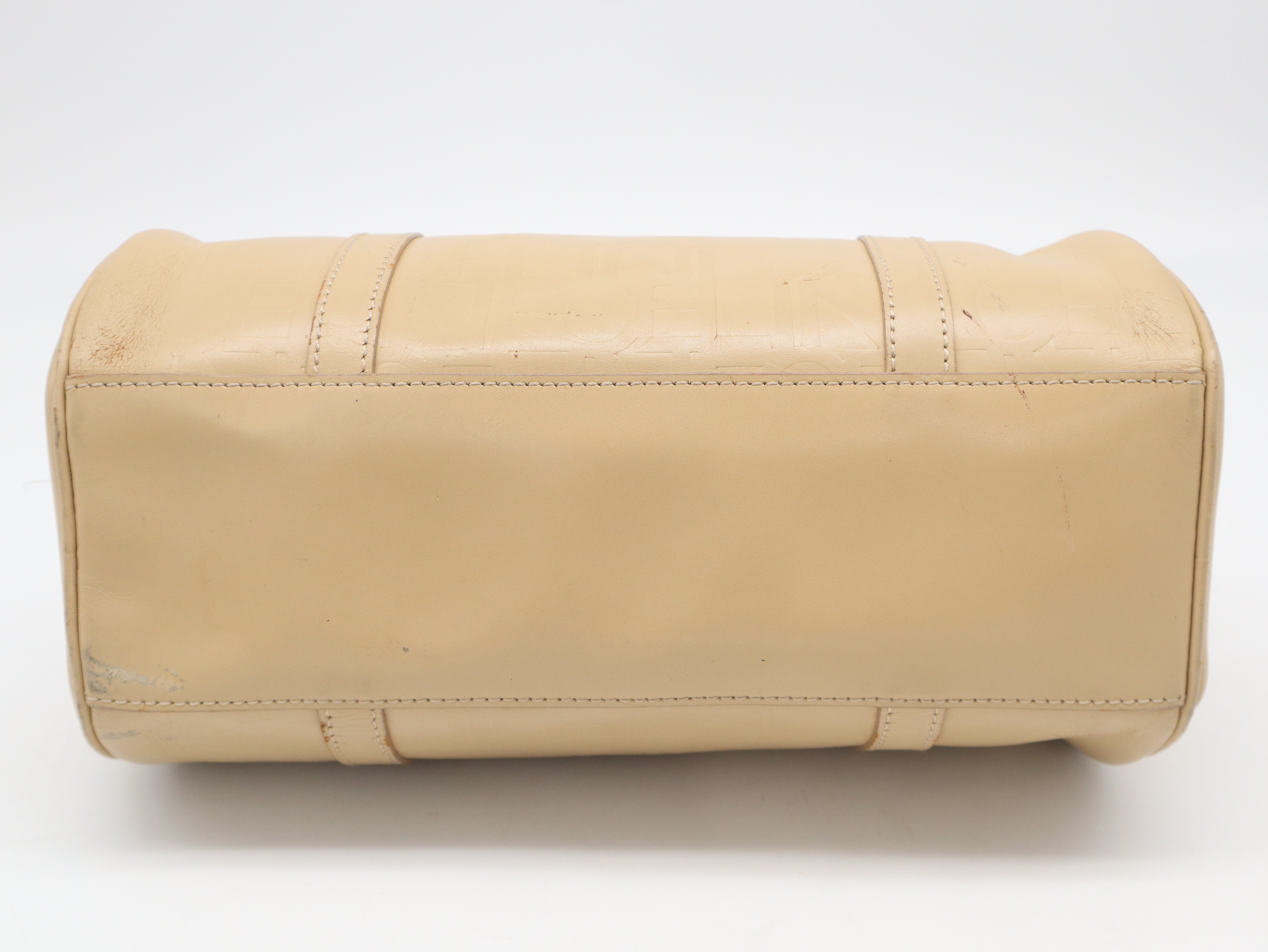 Leather Logo Embossed Handbag — view 5