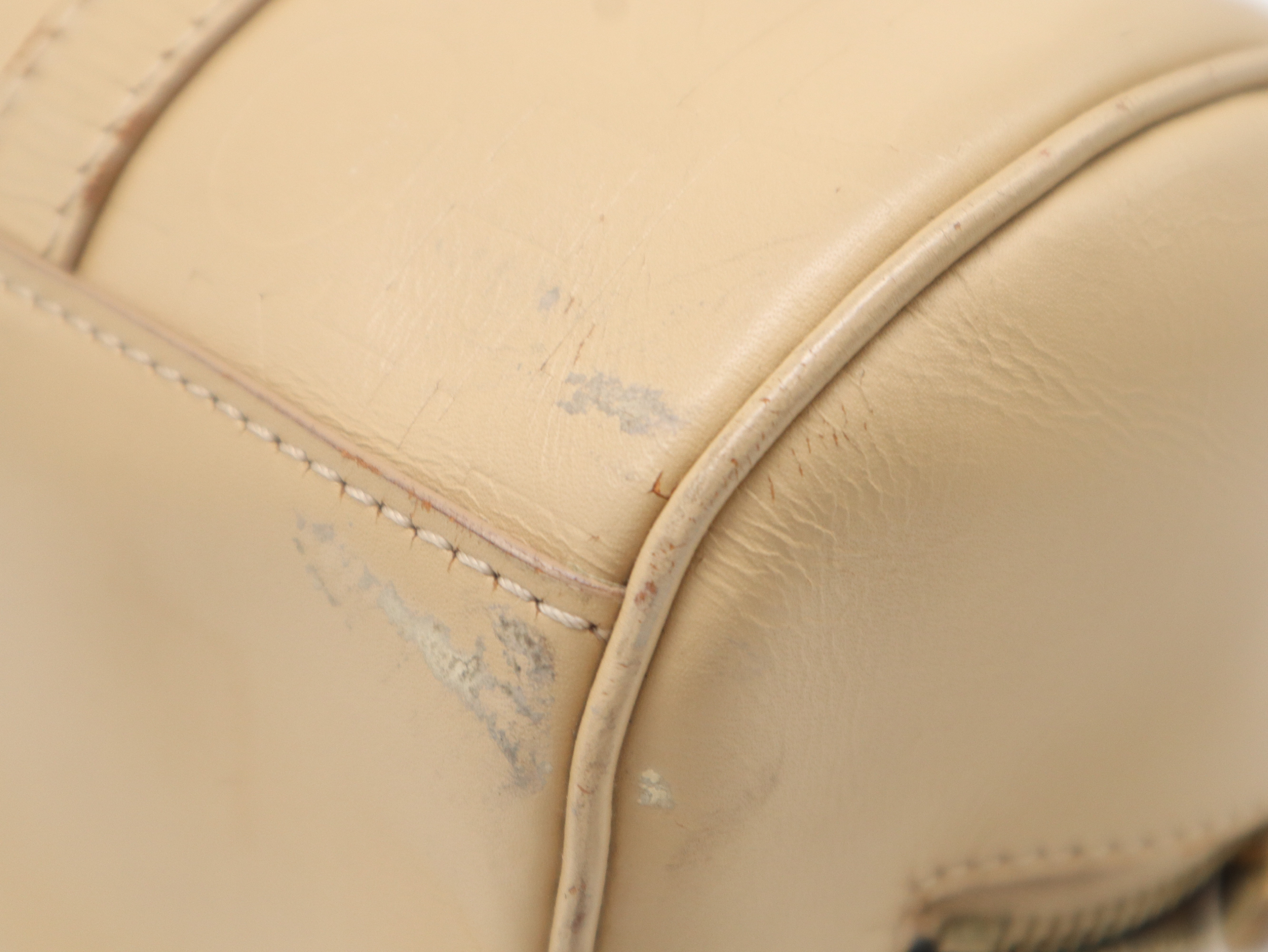 Leather Logo Embossed Handbag — view 10