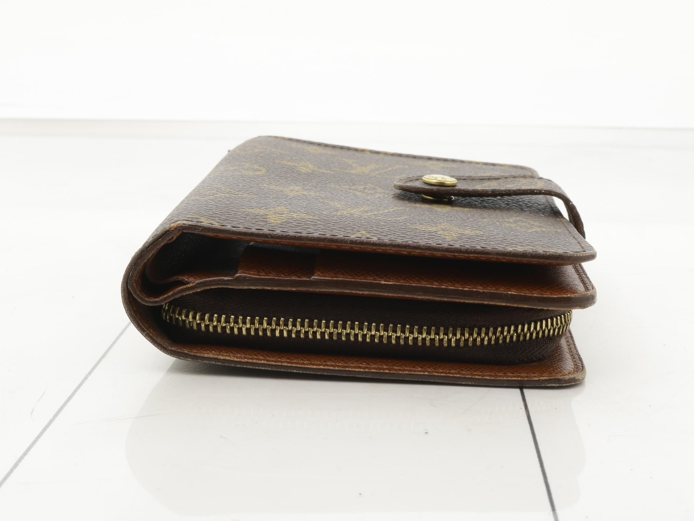 Monogram Portefeuille Papier Zip Bi-fold Wallet — view 3