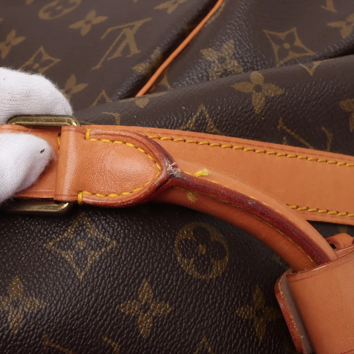 Monogram Keepall 55 M41424 SD861 Brown — view 11
