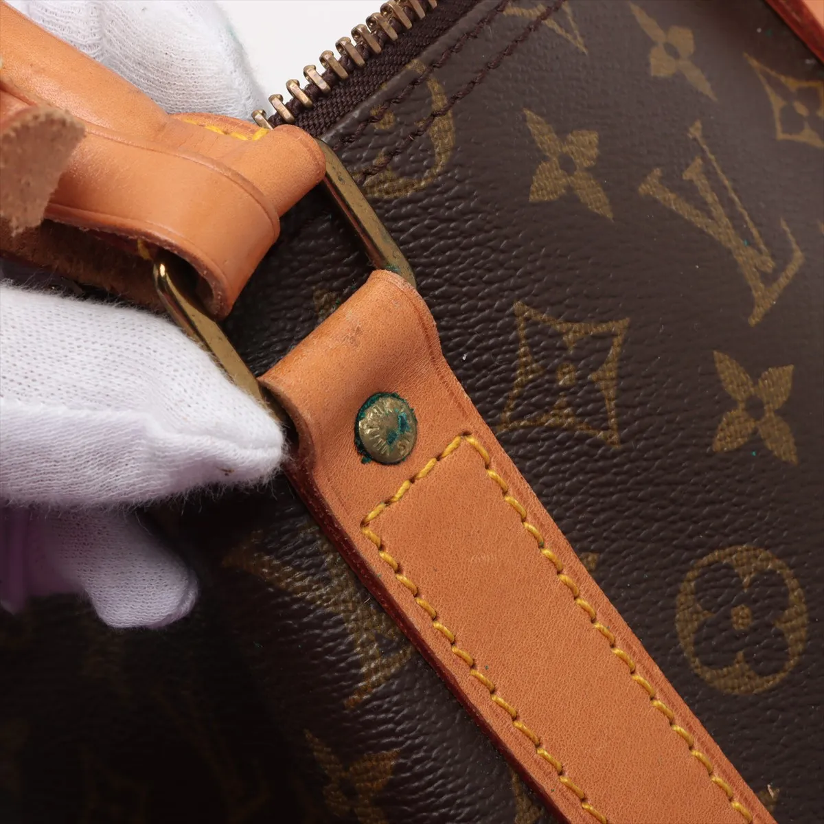 Monogram Keepall 55 M41424 SD861 Brown — view 10