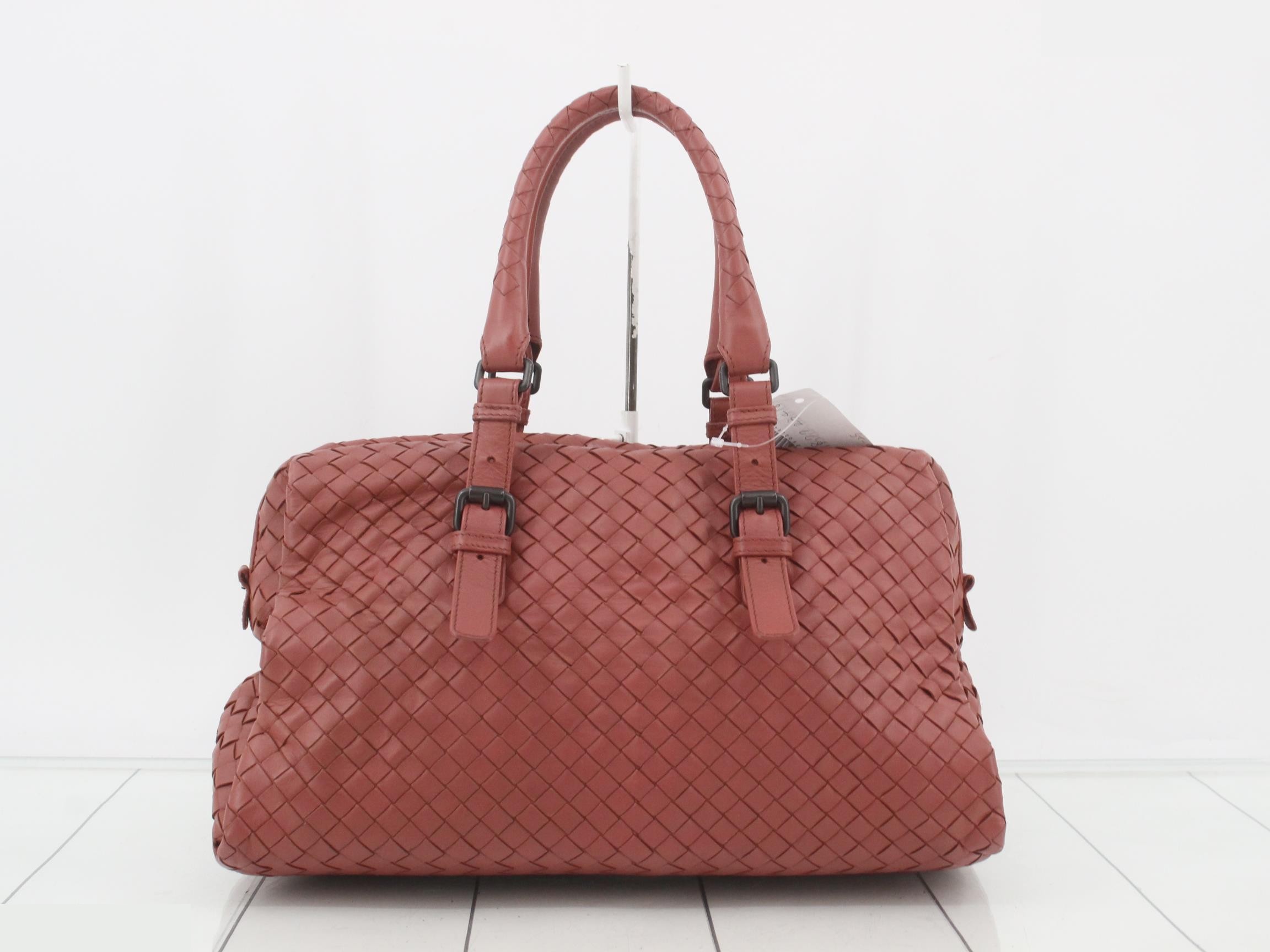 intrecciato handbag — view 2