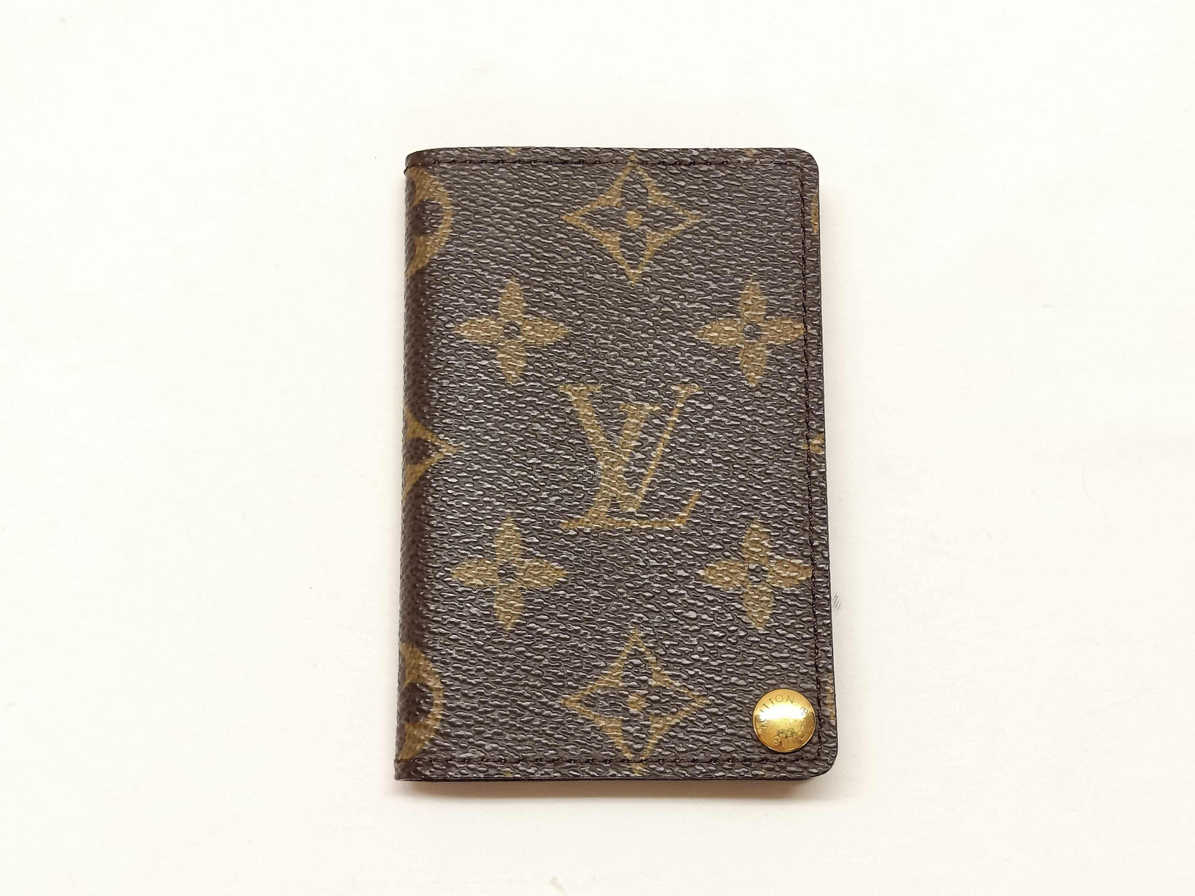 Monogram Pass Case, Card Case