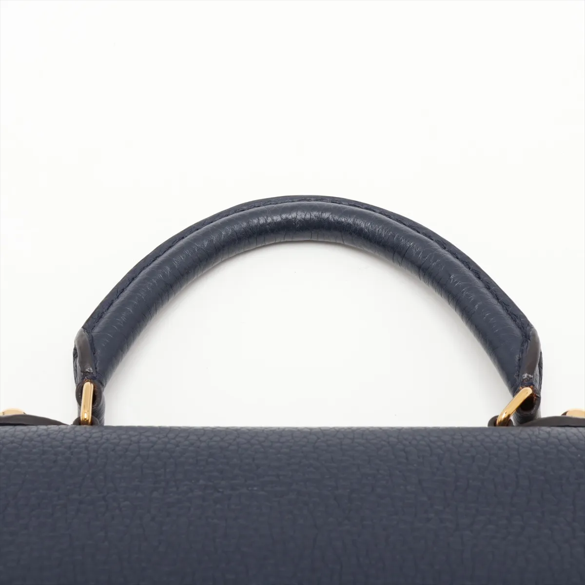 LV Logo Twist One Handle PM - Serial Number Unknown, Navy — view 6