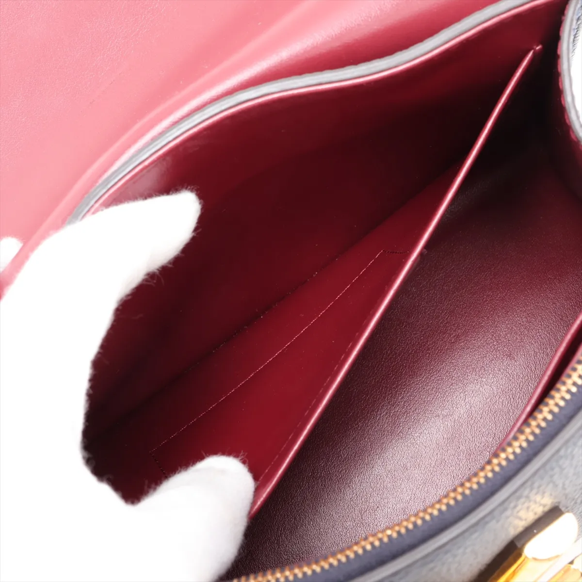 LV Logo Twist One Handle PM - Serial Number Unknown, Navy — view 9