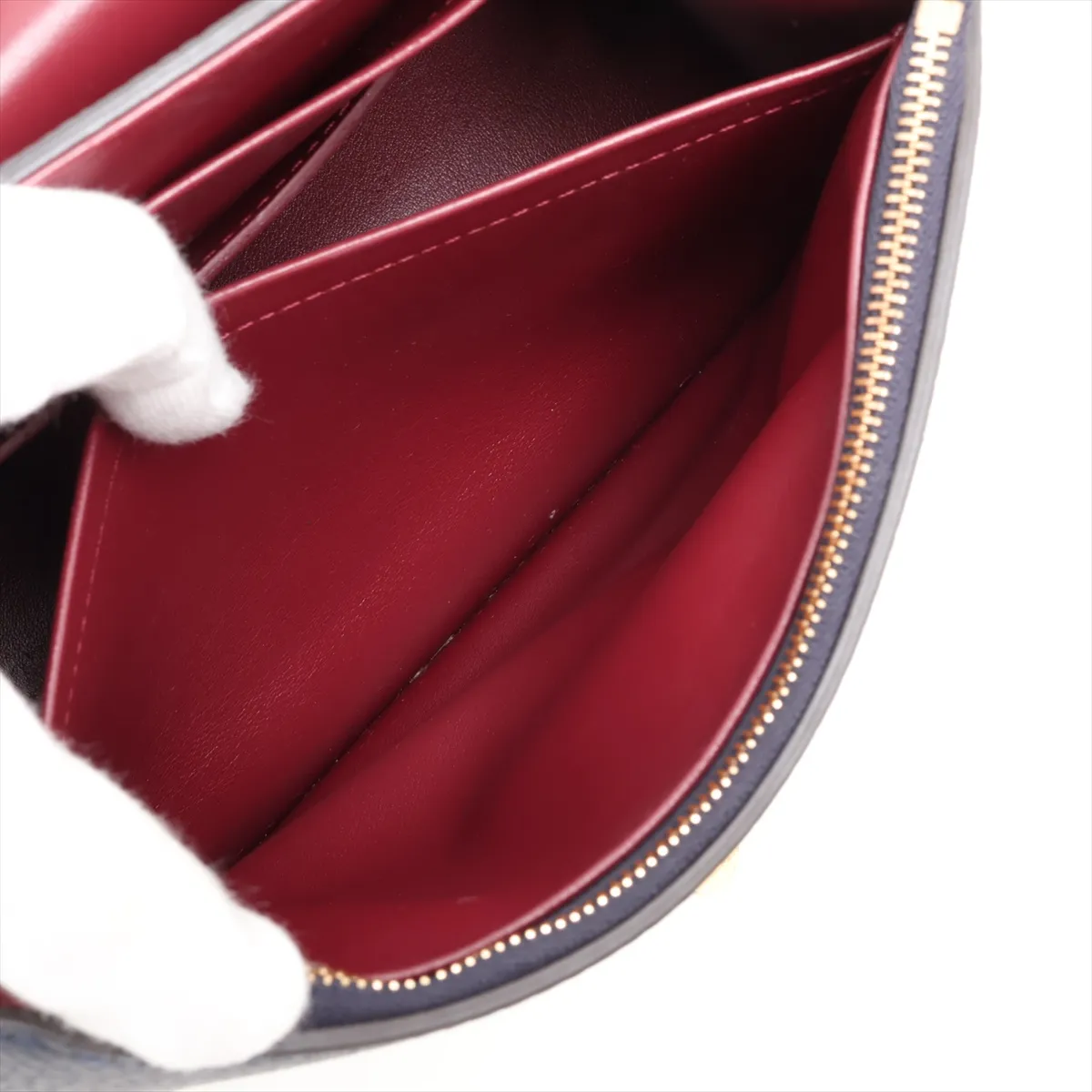 LV Logo Twist One Handle PM - Serial Number Unknown, Navy — view 10