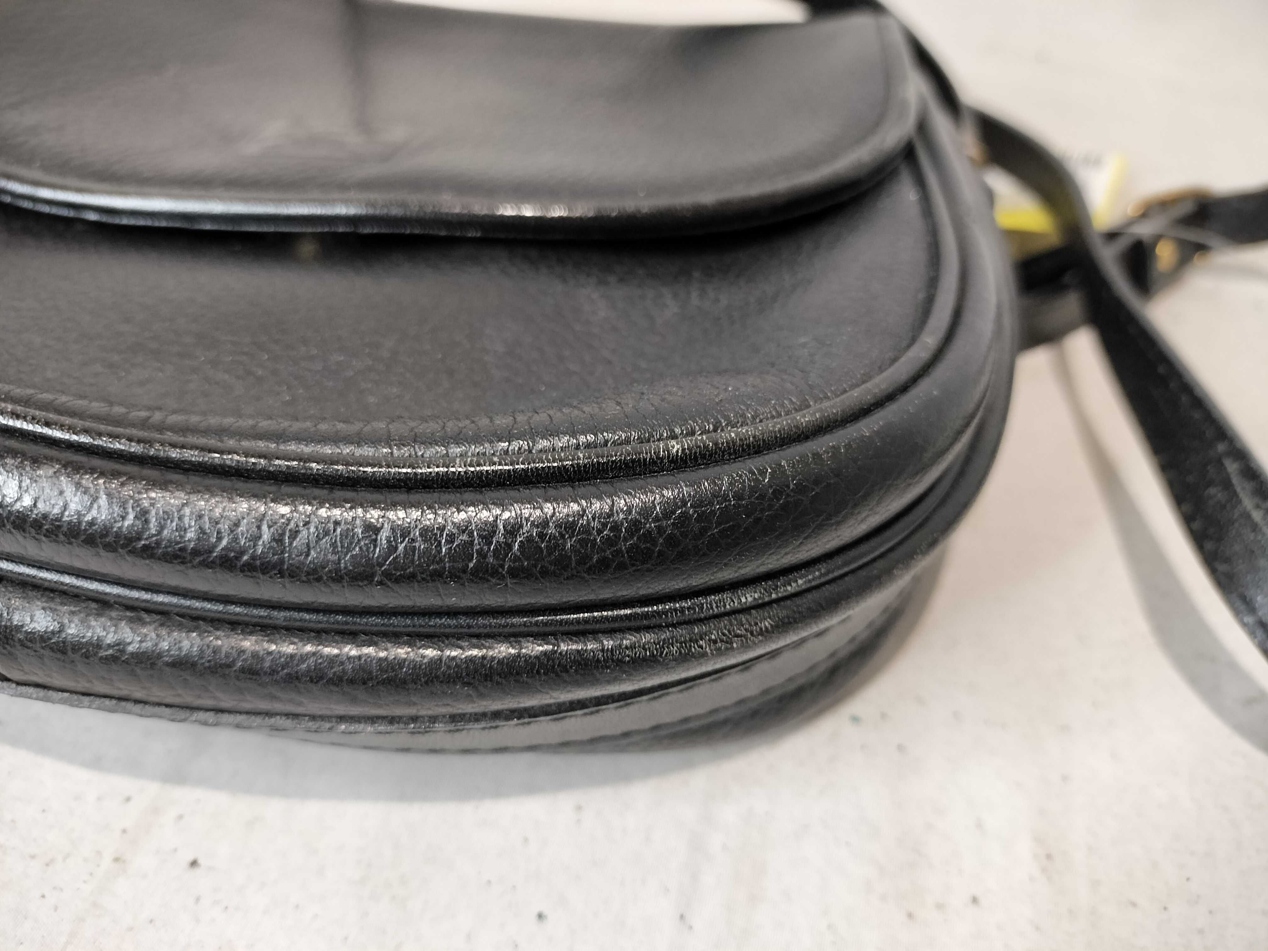 Burberrys Leather Shoulder Bag with Nova Check Interior — view 7